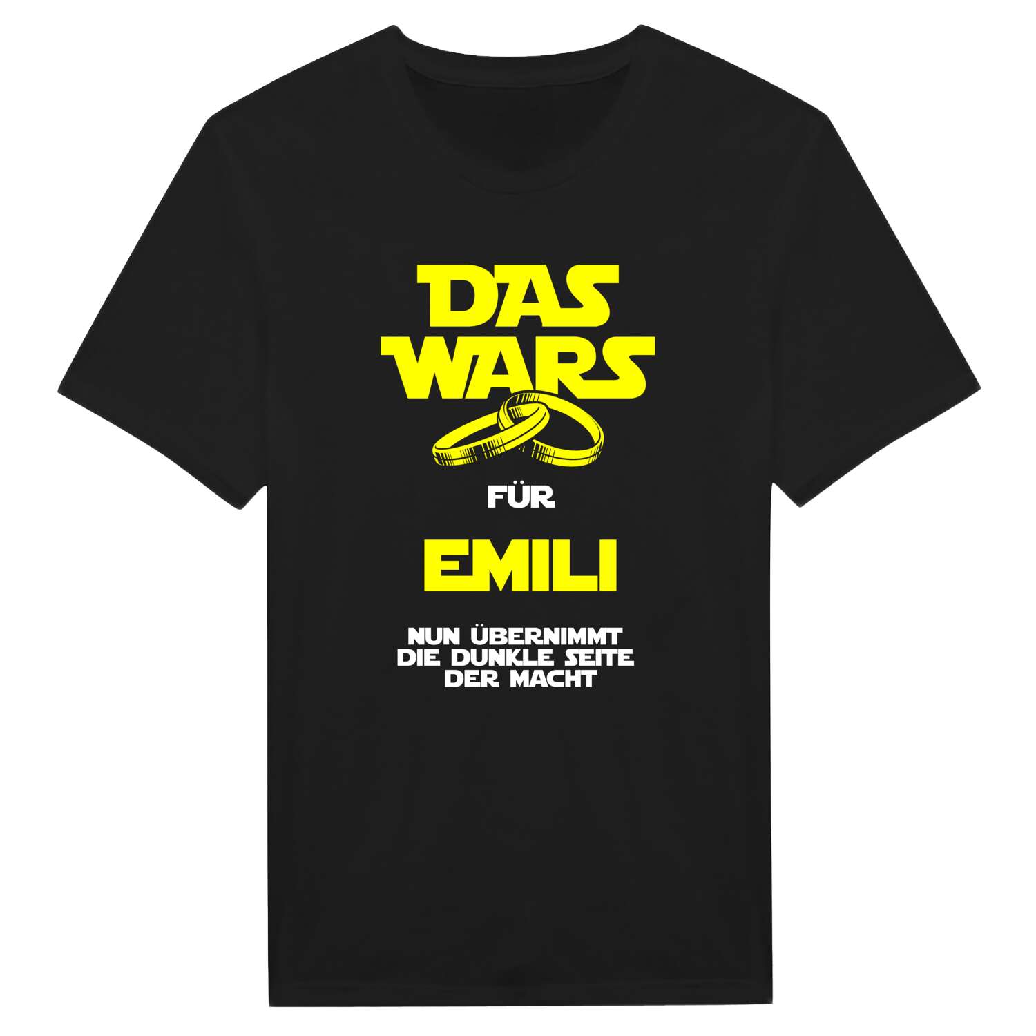 JGA T-Shirt »Das Wars« für den Namen »Emili«