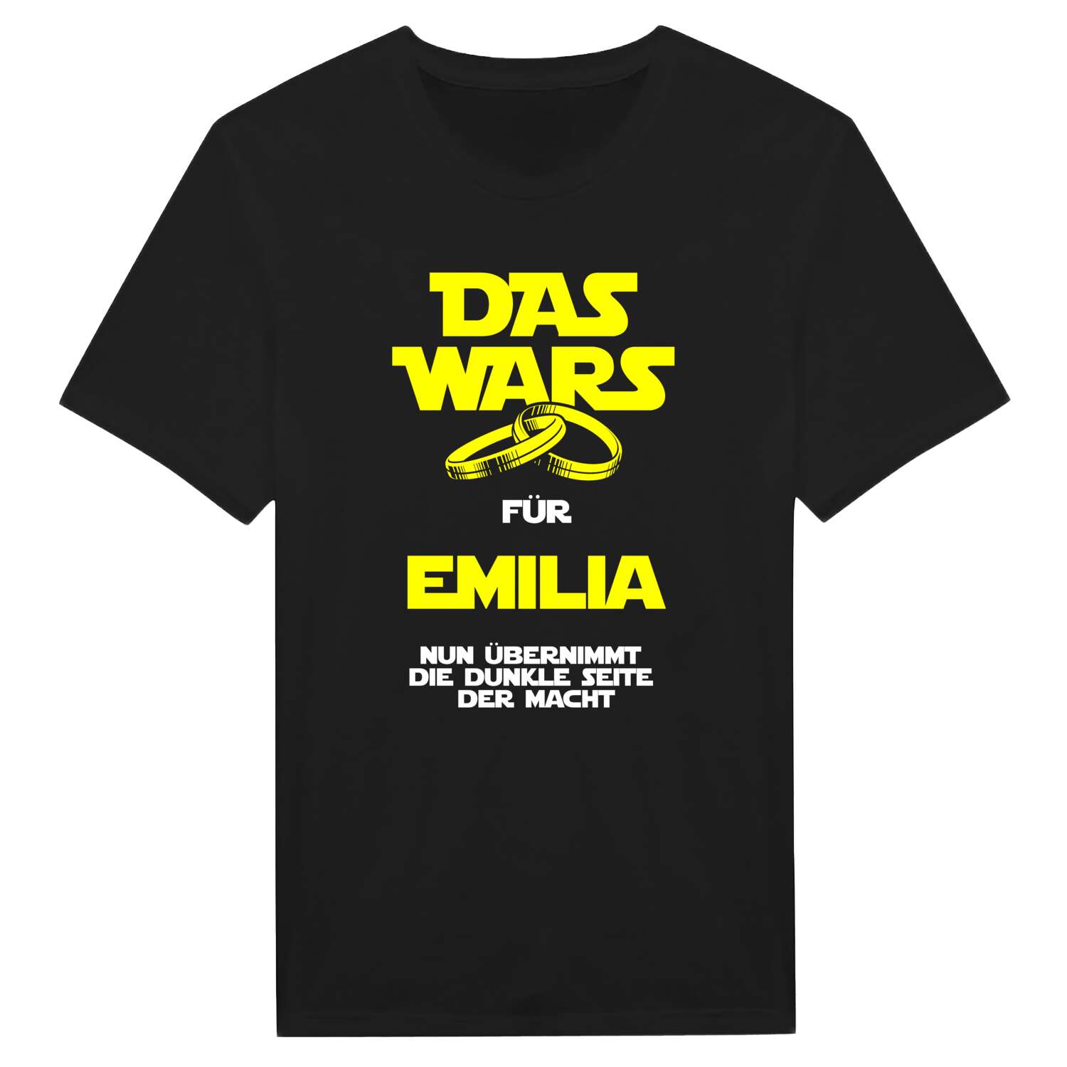 JGA T-Shirt »Das Wars« für den Namen »Emilia«