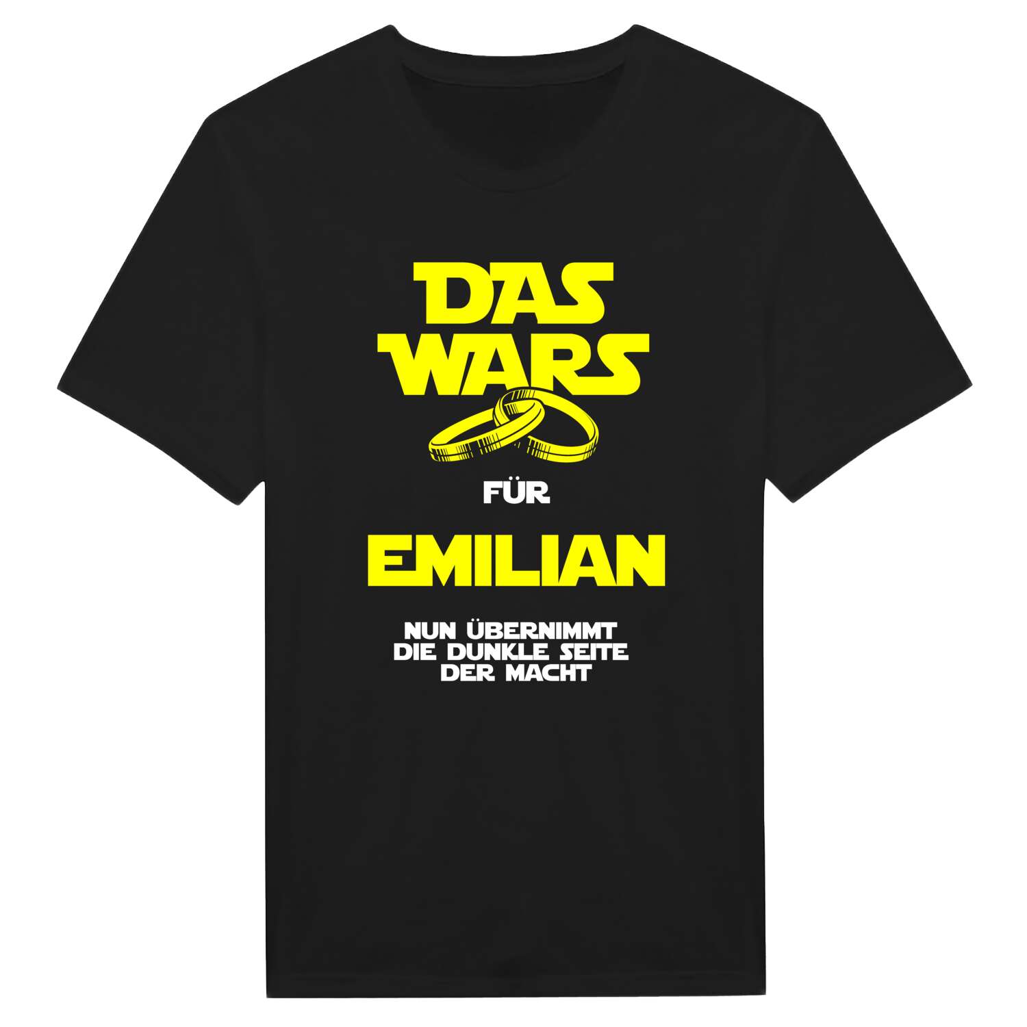 JGA T-Shirt »Das Wars« für den Namen »Emilian«