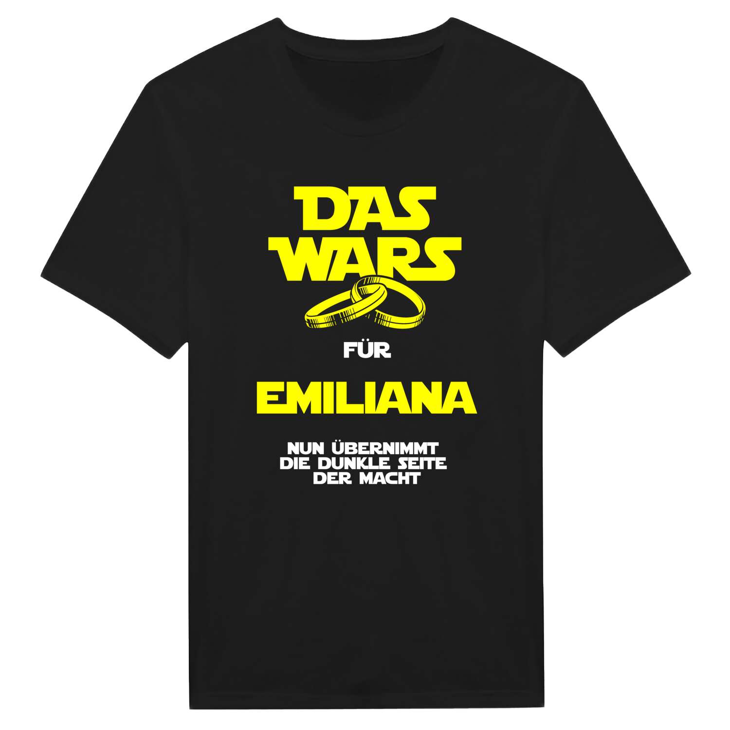 JGA T-Shirt »Das Wars« für den Namen »Emiliana«