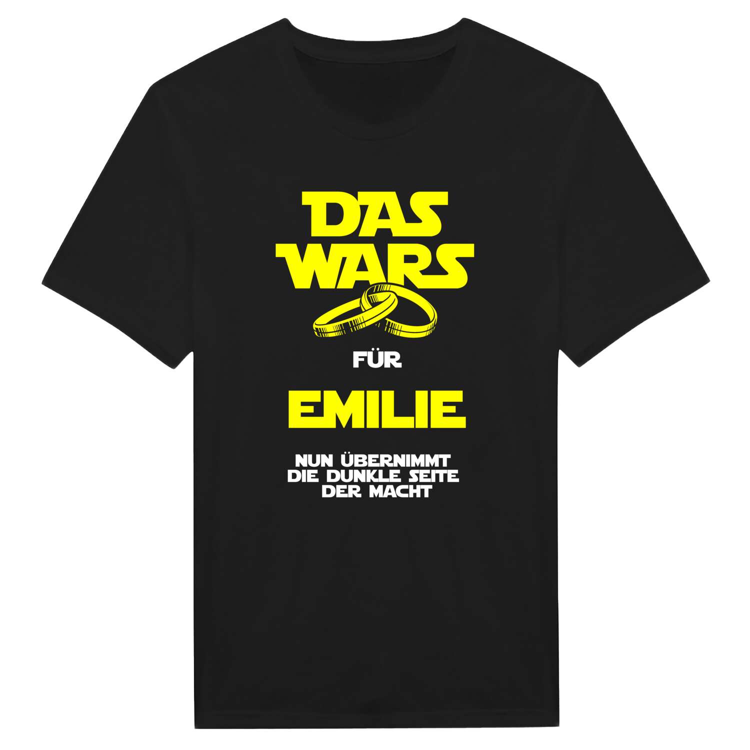 JGA T-Shirt »Das Wars« für den Namen »Emilie«