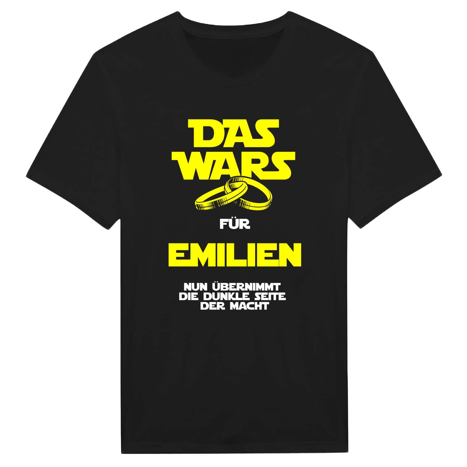 JGA T-Shirt »Das Wars« für den Namen »Emilien«