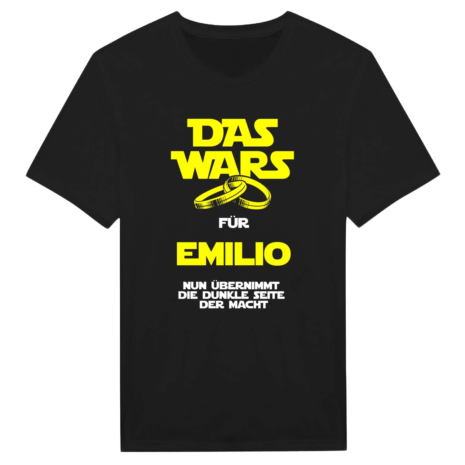 JGA T-Shirt »Das Wars« für den Namen »Emilio«