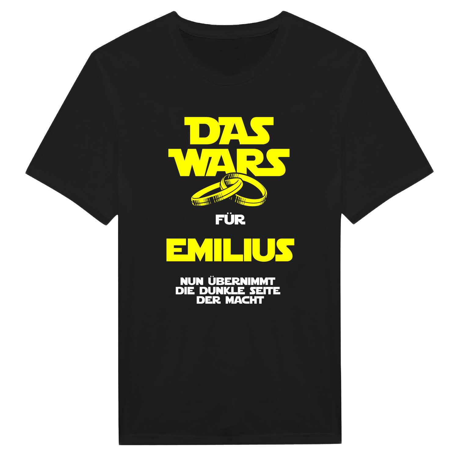 JGA T-Shirt »Das Wars« für den Namen »Emilius«