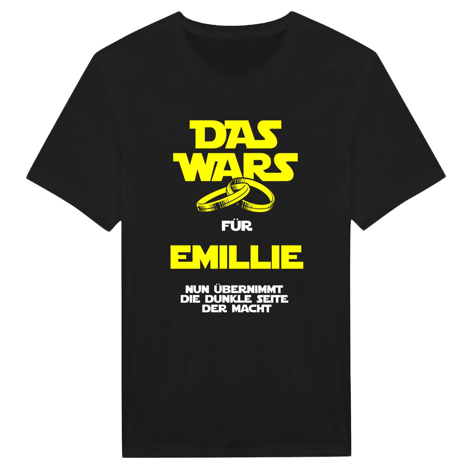 JGA T-Shirt »Das Wars« für den Namen »Emillie«