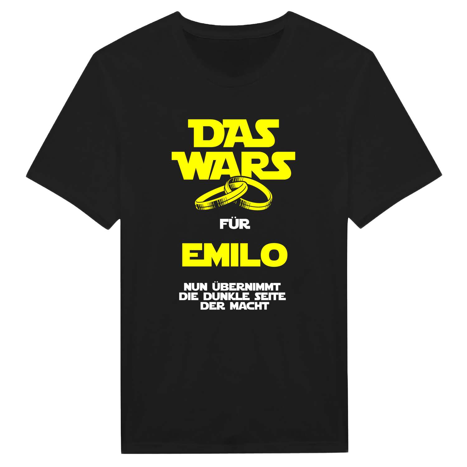 JGA T-Shirt »Das Wars« für den Namen »Emilo«