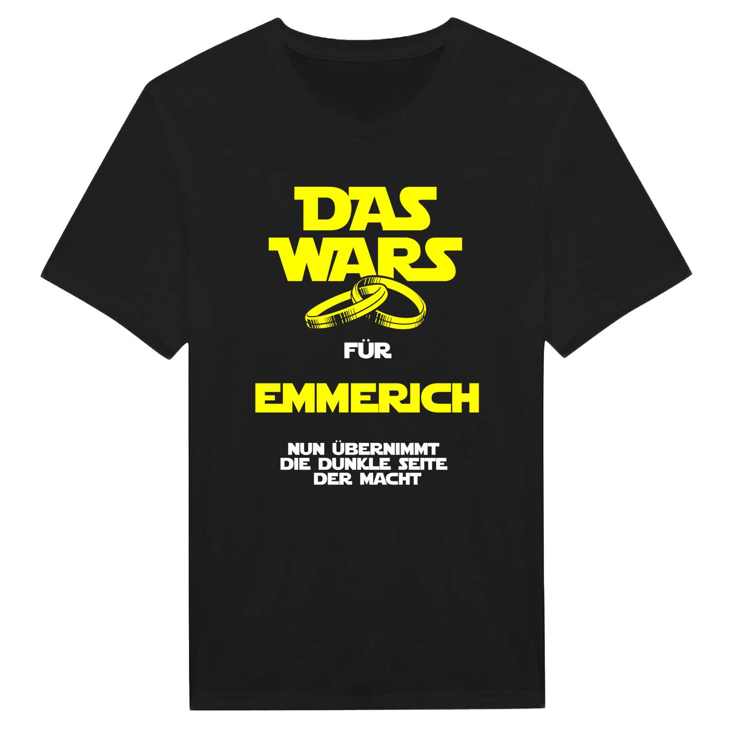 JGA T-Shirt »Das Wars« für den Namen »Emmerich«