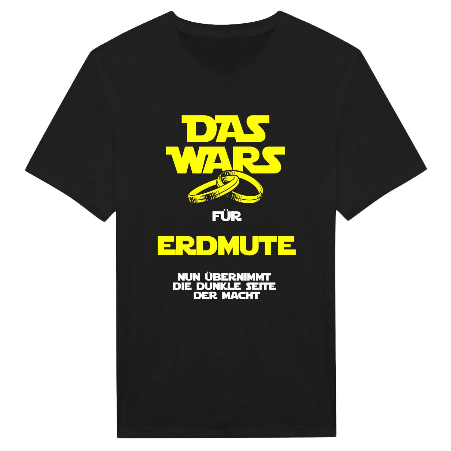 JGA T-Shirt »Das Wars« für den Namen »Erdmute«