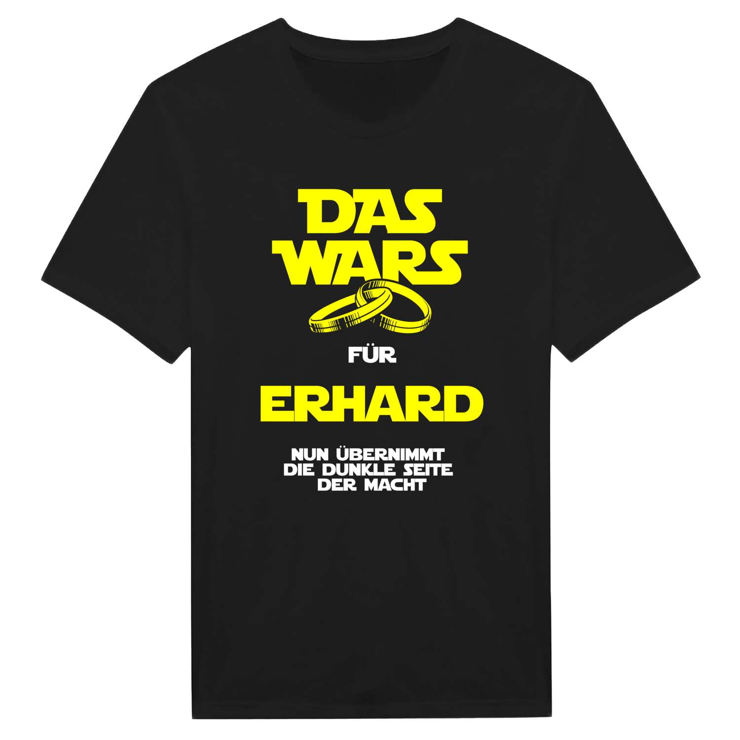 JGA T-Shirt »Das Wars« für den Namen »Erhard«