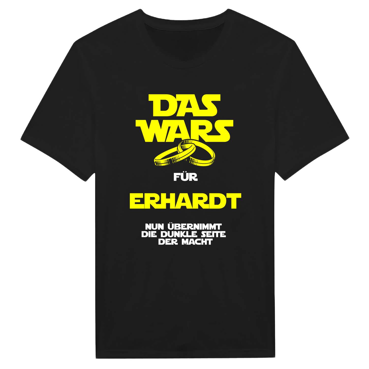 JGA T-Shirt »Das Wars« für den Namen »Erhardt«