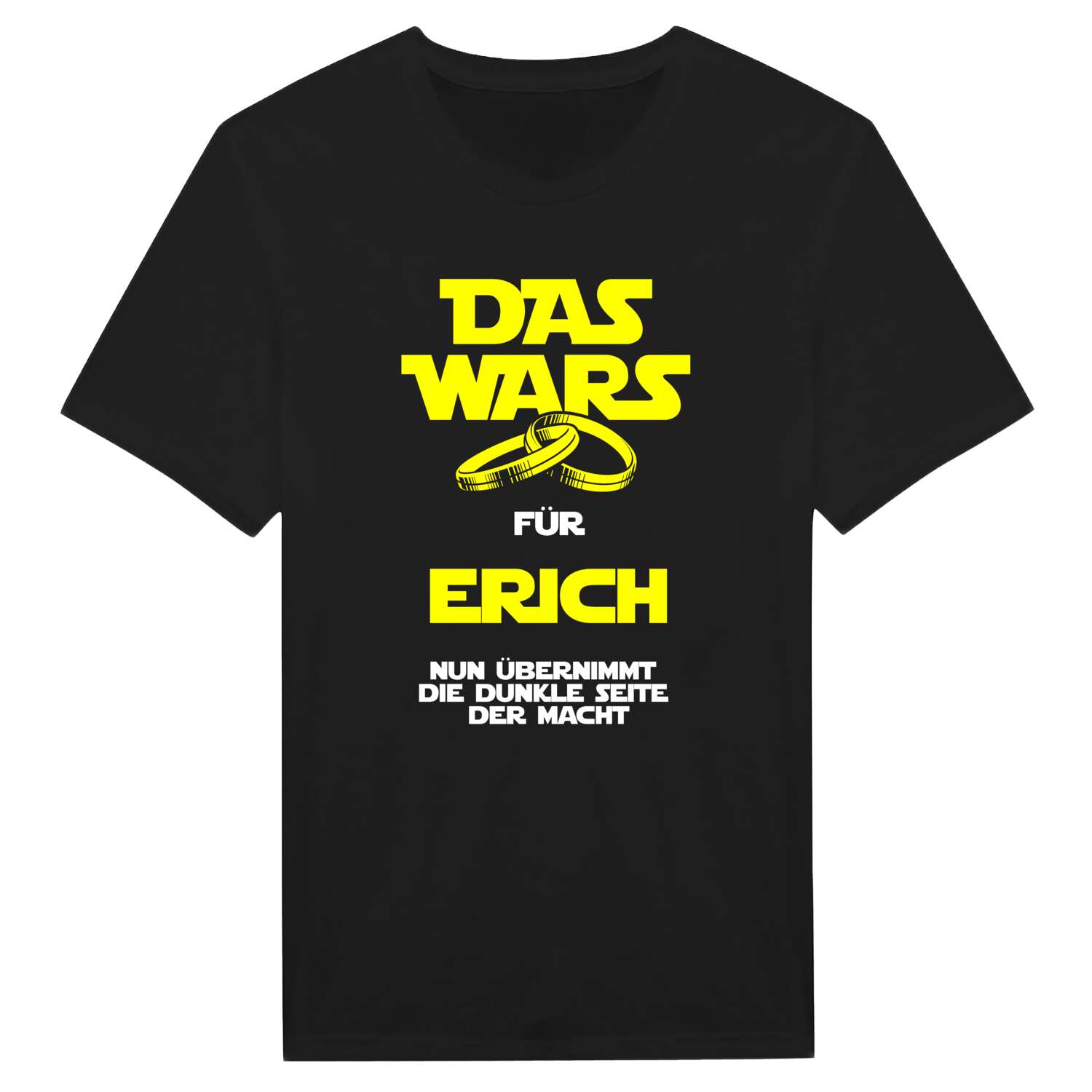 JGA T-Shirt »Das Wars« für den Namen »Erich«