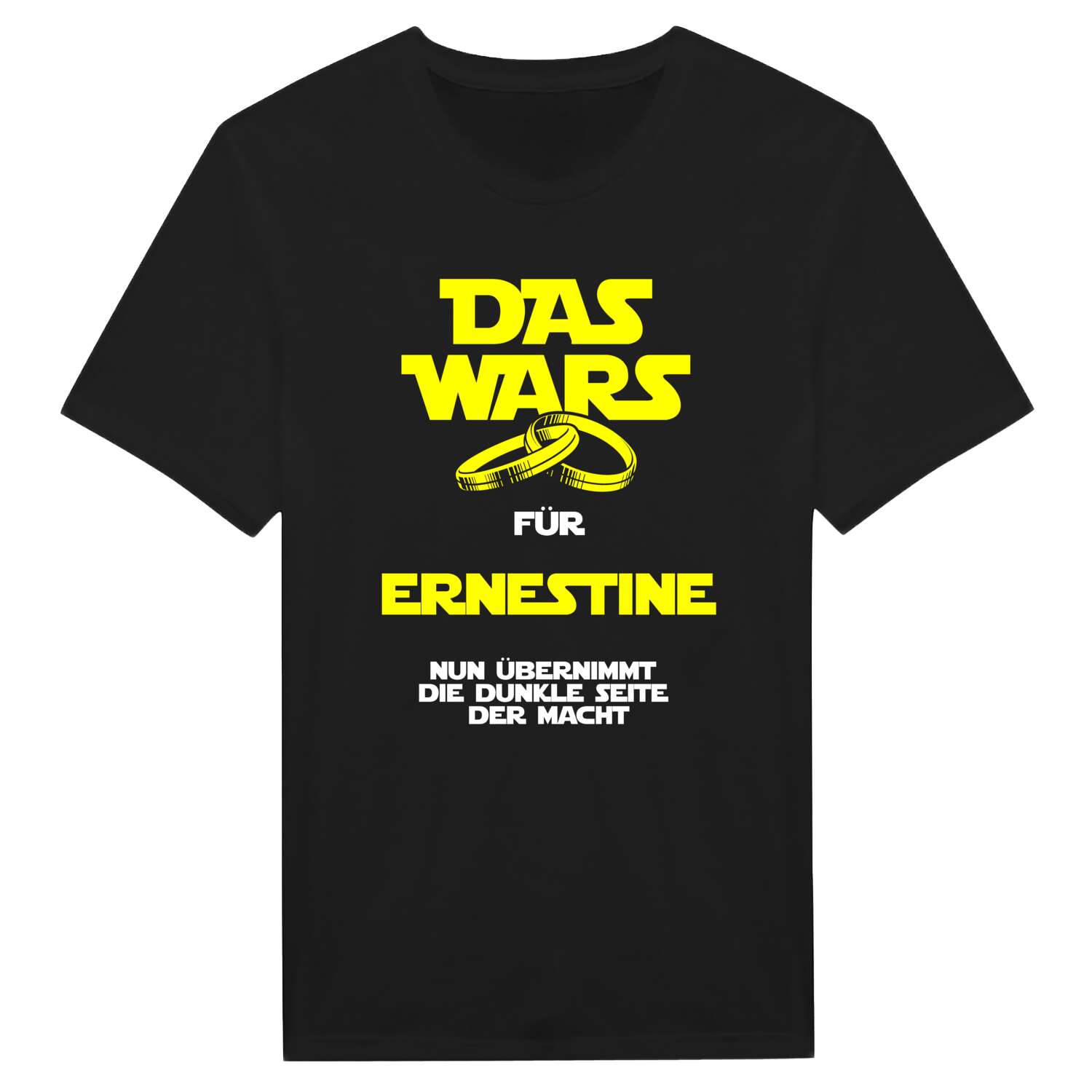 JGA T-Shirt »Das Wars« für den Namen »Ernestine«