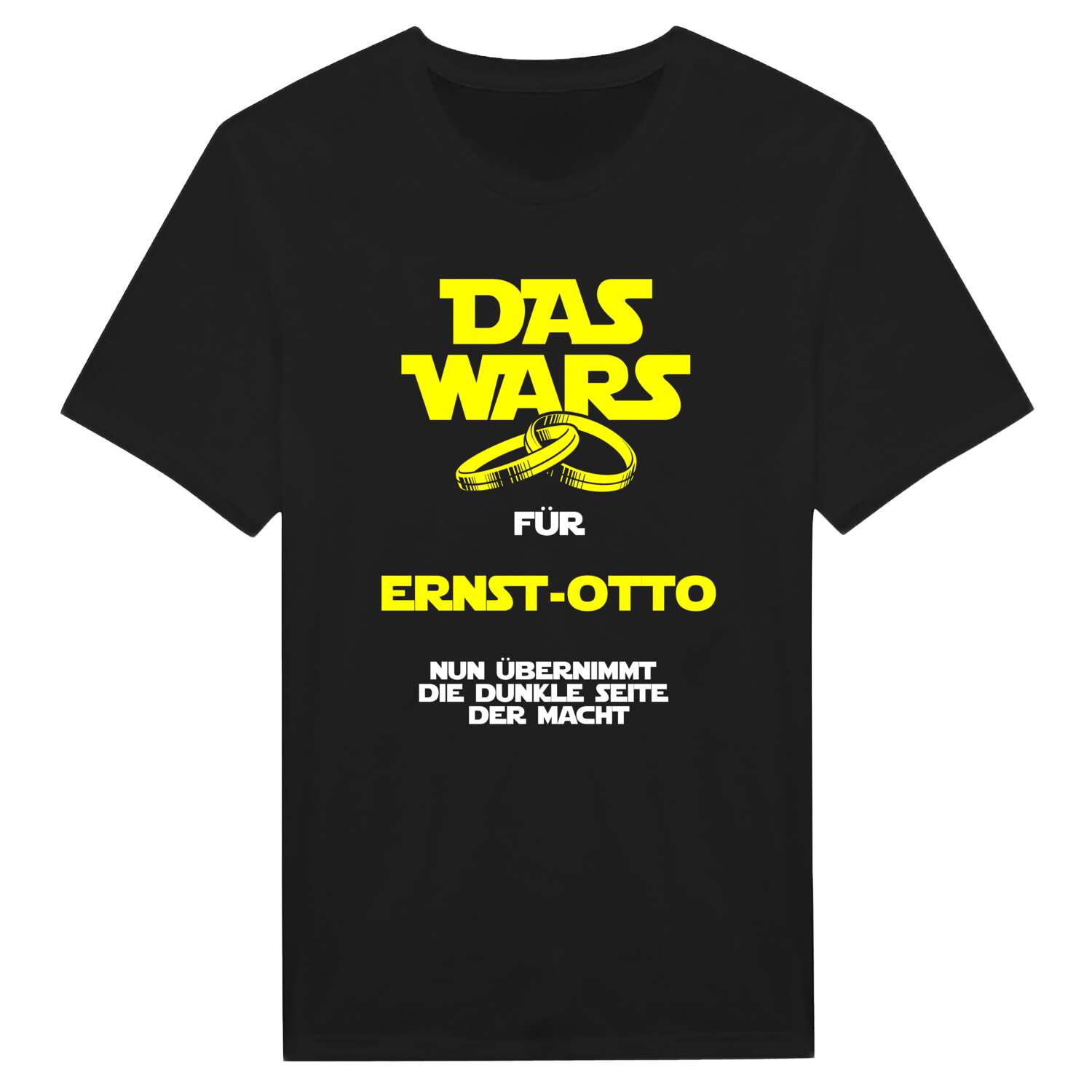 JGA T-Shirt »Das Wars« für den Namen »Ernst-Otto«