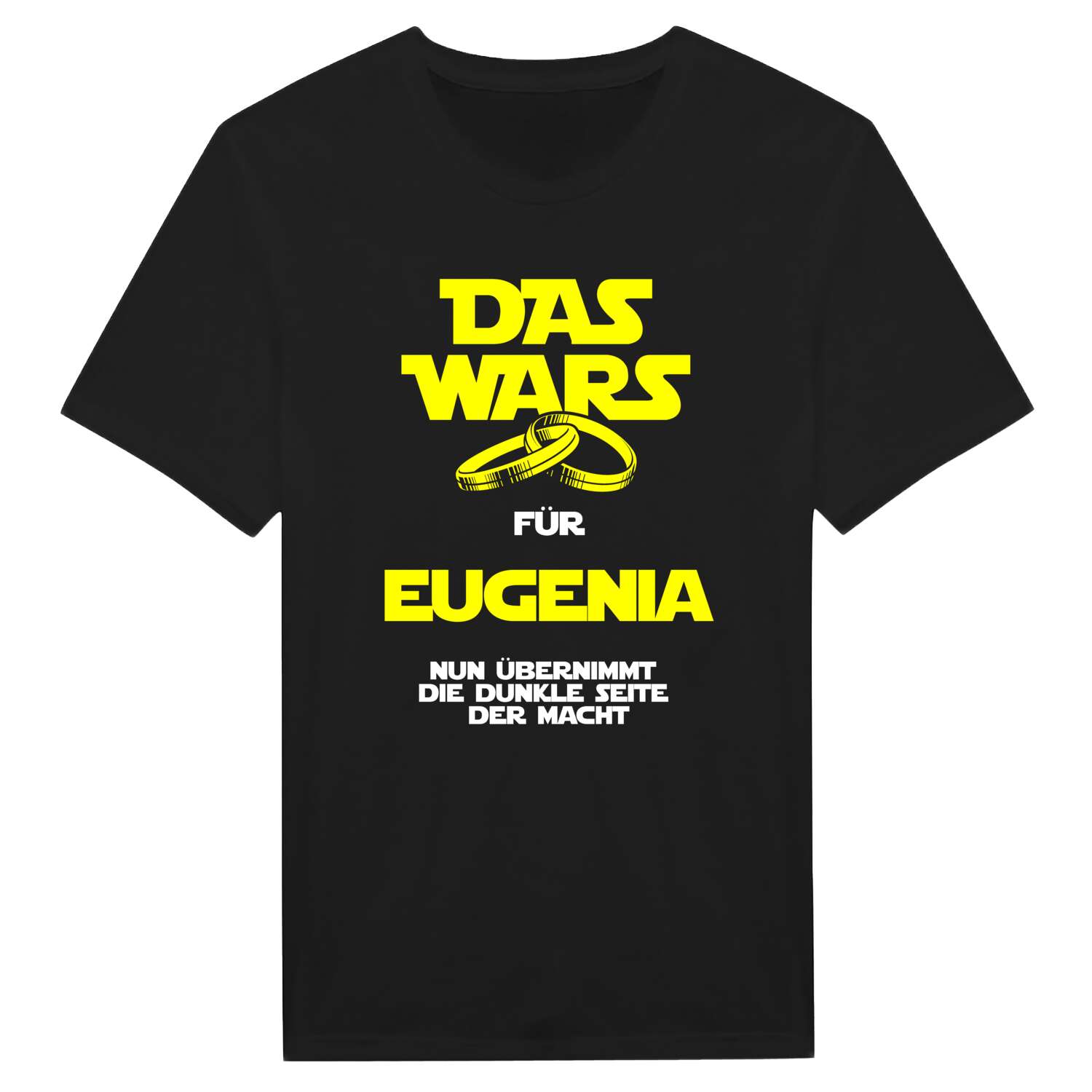 JGA T-Shirt »Das Wars« für den Namen »Eugenia«