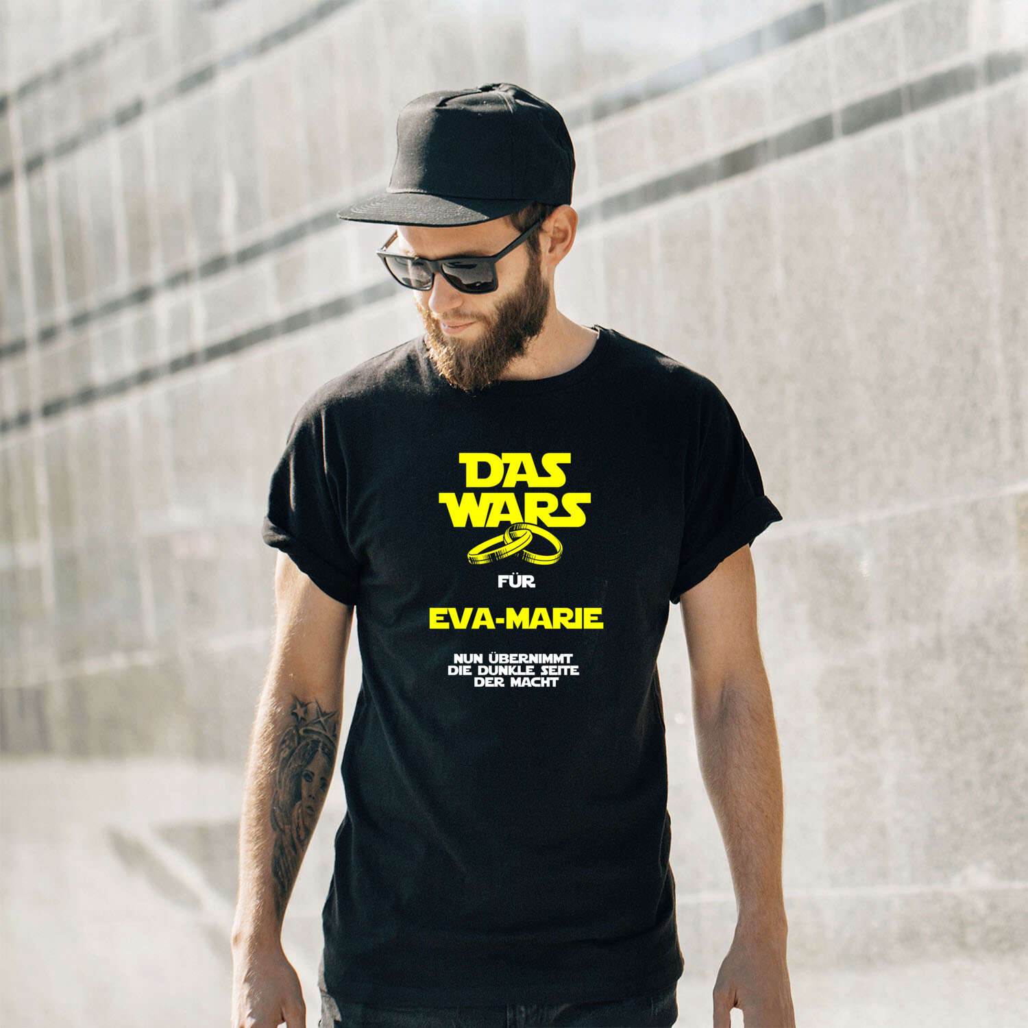 JGA T-Shirt »Das Wars« für den Namen »Eva-Marie«