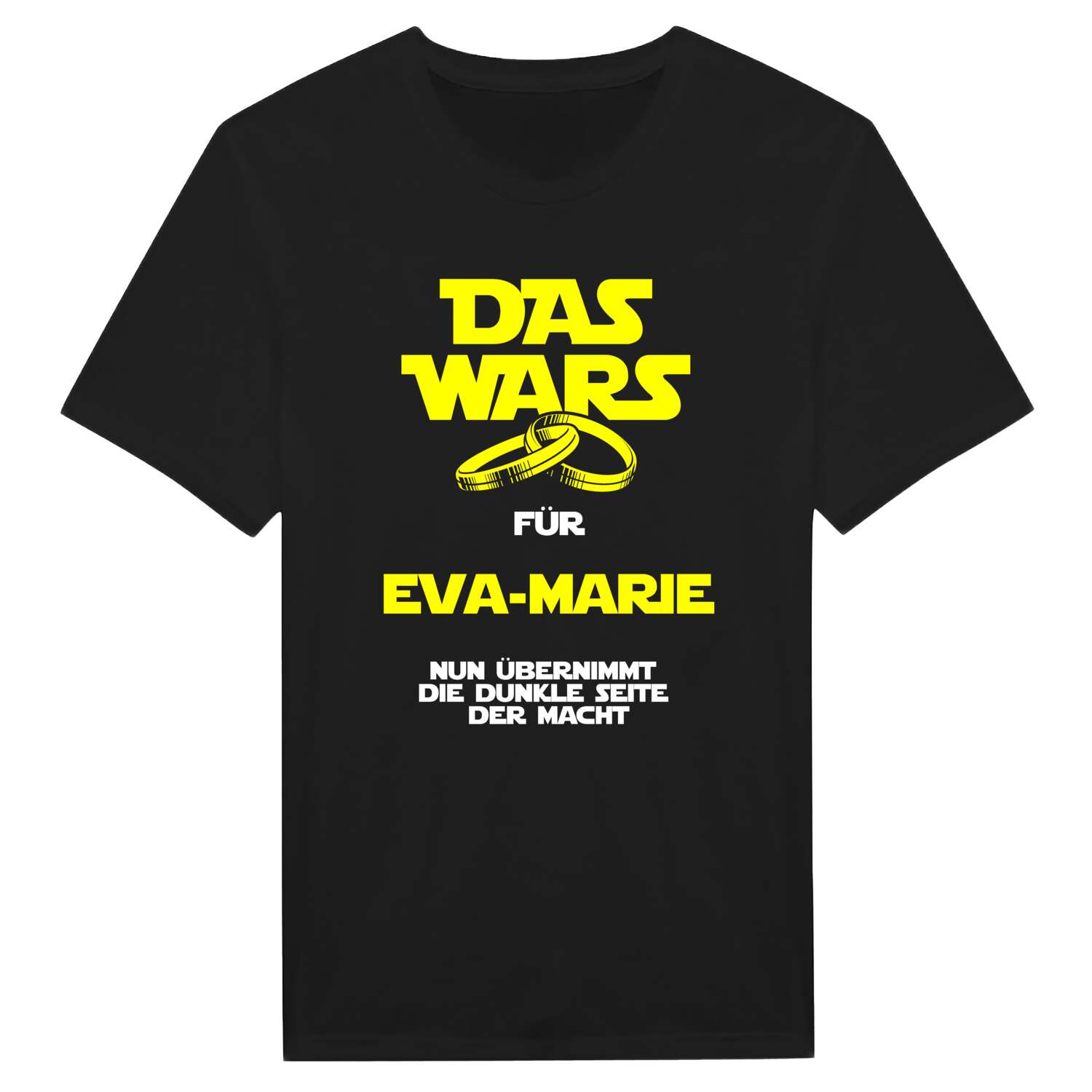 JGA T-Shirt »Das Wars« für den Namen »Eva-Marie«