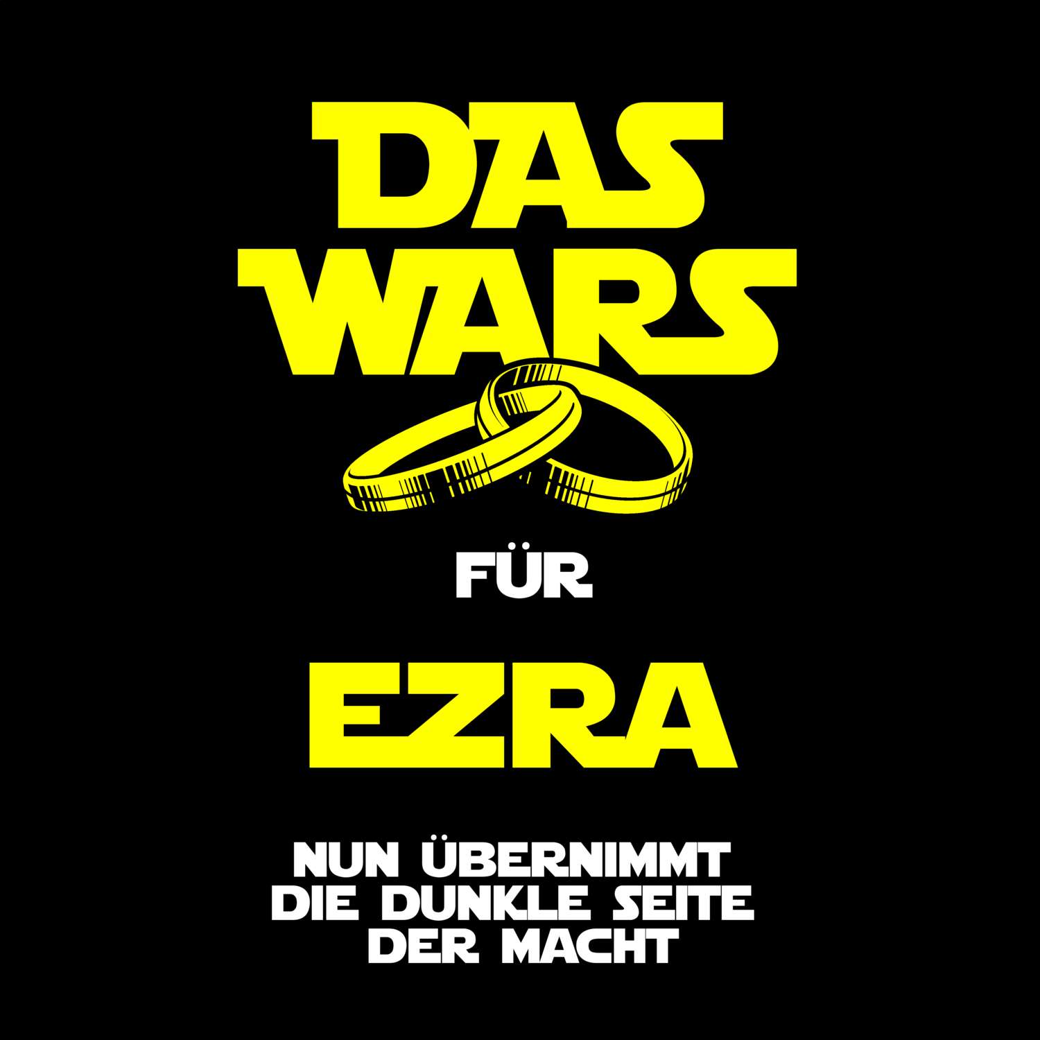 JGA T-Shirt »Das Wars« für den Namen »Ezra«