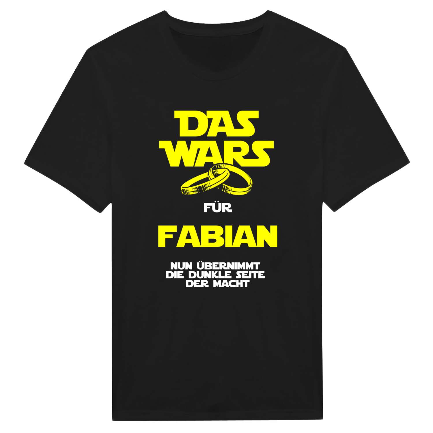 JGA T-Shirt »Das Wars« für den Namen »Fabian«