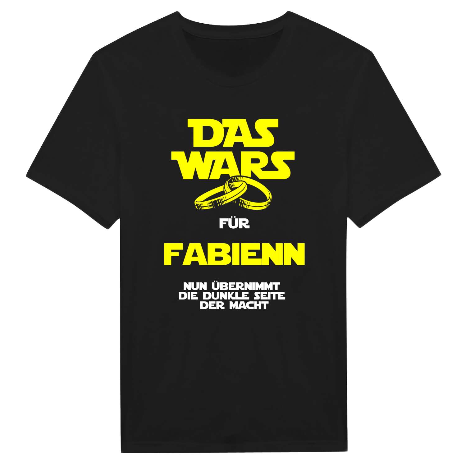 JGA T-Shirt »Das Wars« für den Namen »Fabienn«