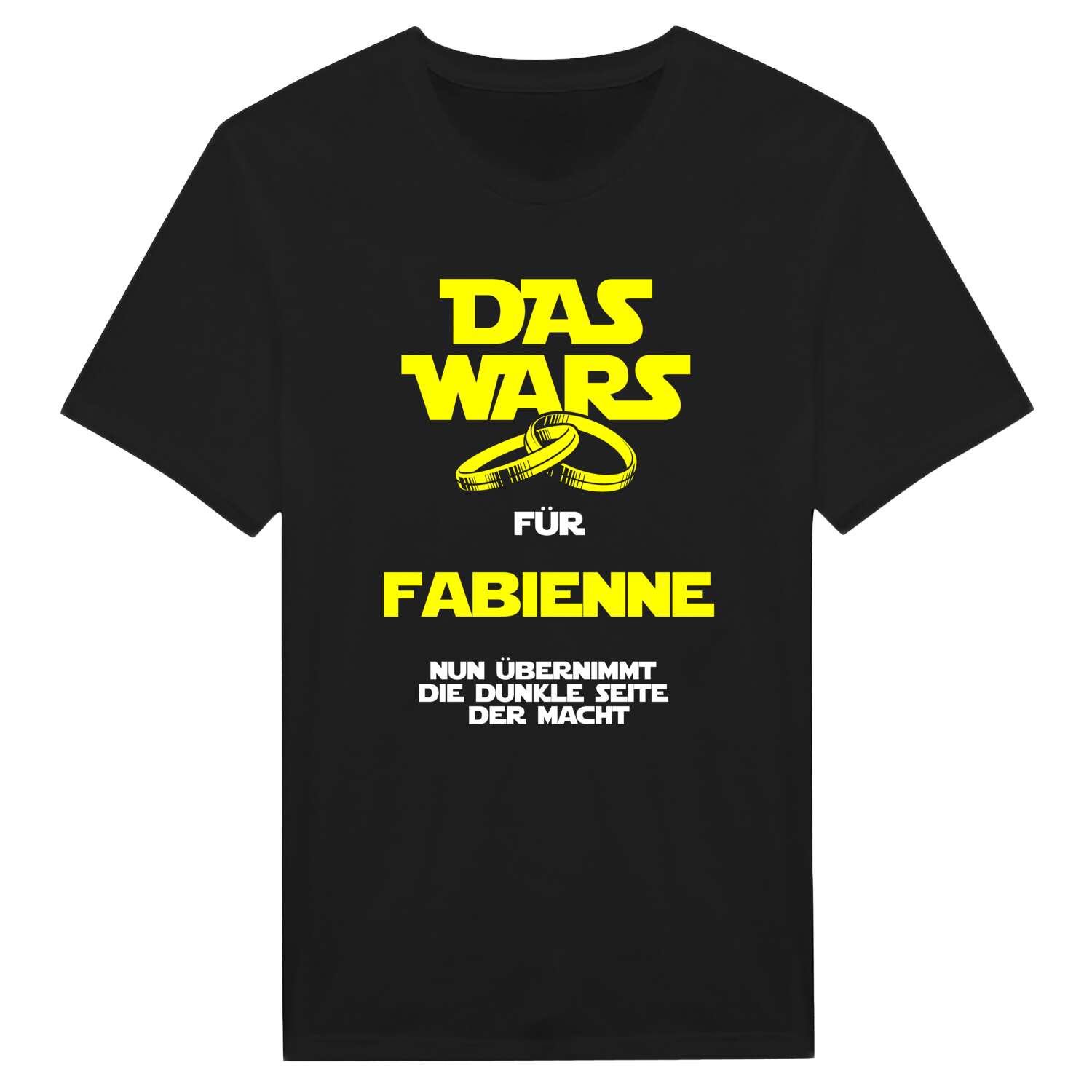 JGA T-Shirt »Das Wars« für den Namen »Fabienne«