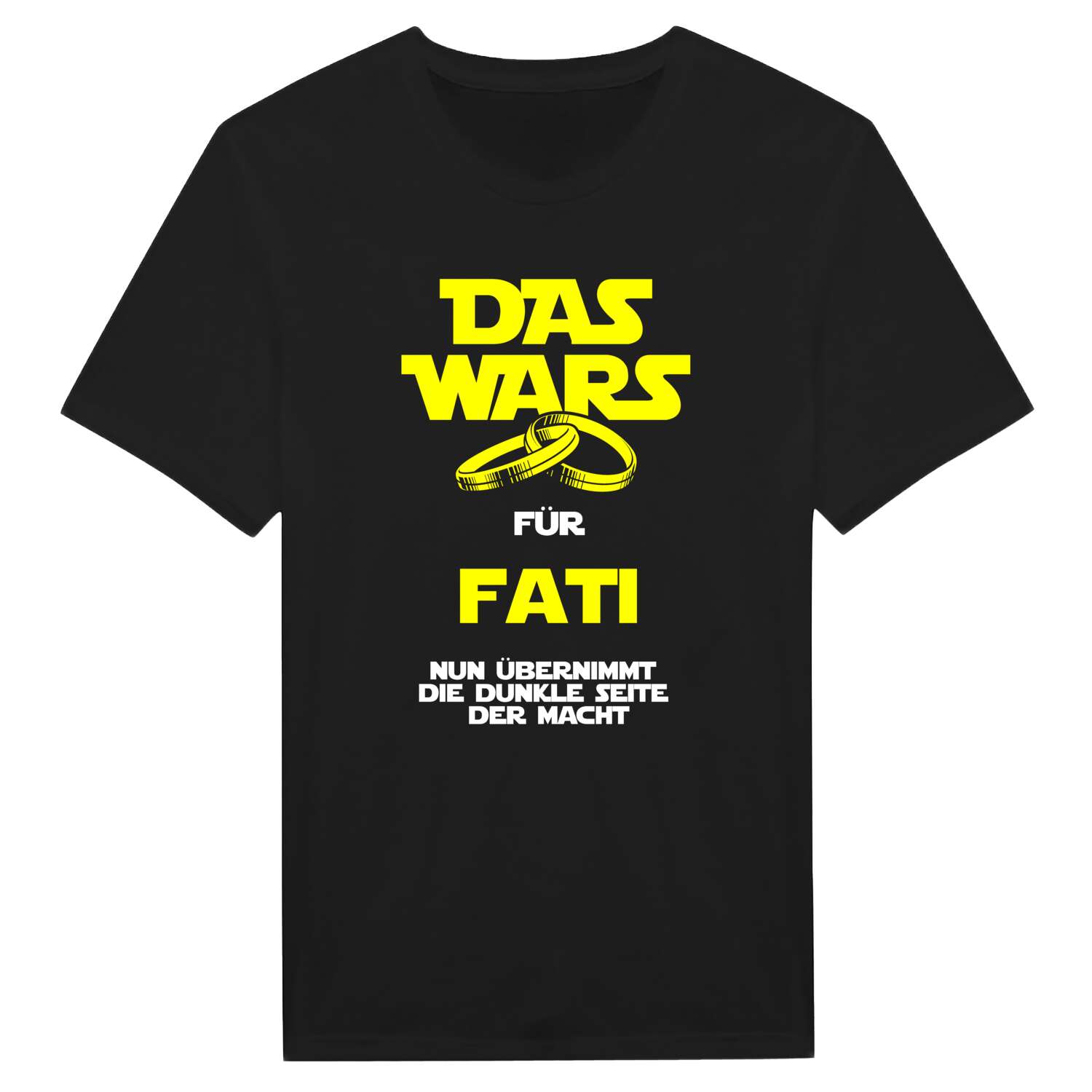 JGA T-Shirt »Das Wars« für den Namen »Fati«