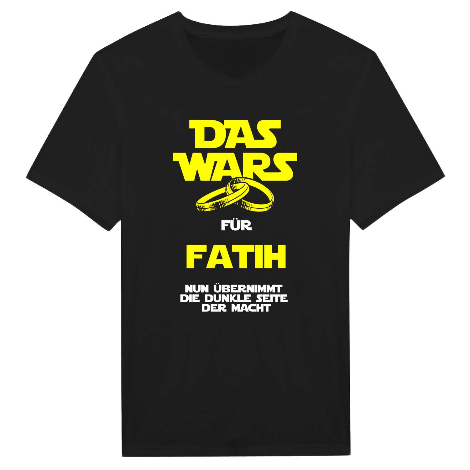 JGA T-Shirt »Das Wars« für den Namen »Fatih«