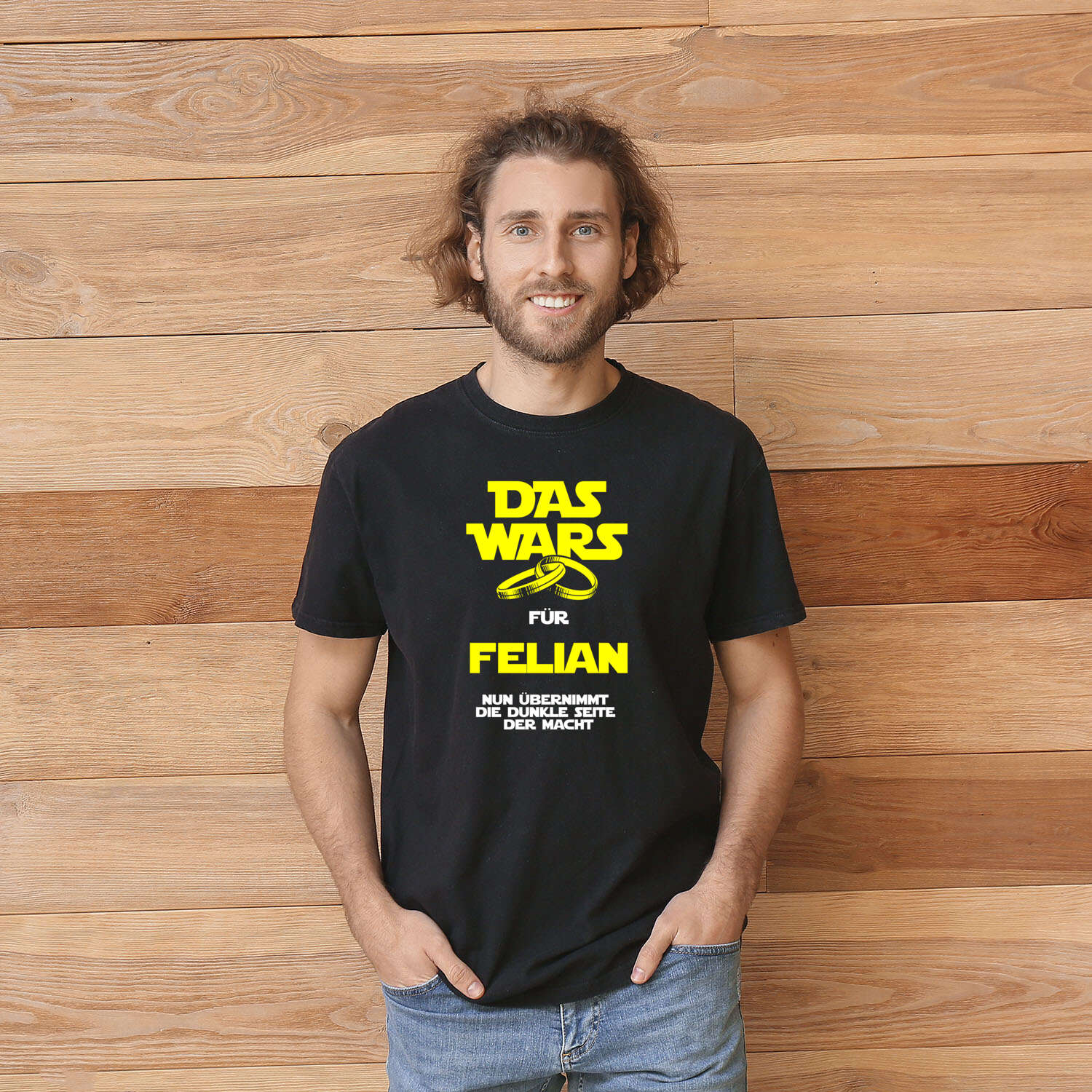 JGA T-Shirt »Das Wars« für den Namen »Felian«