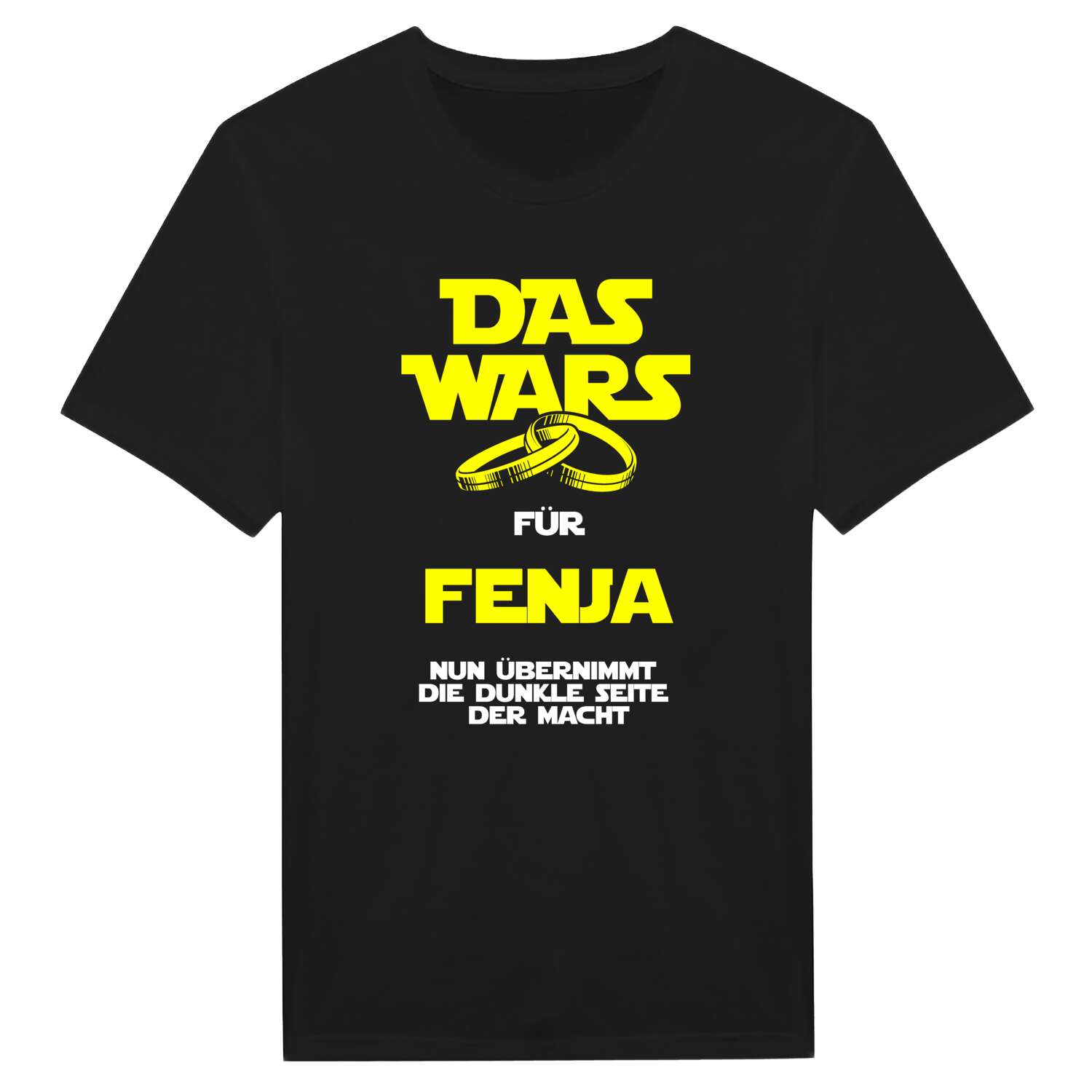 JGA T-Shirt »Das Wars« für den Namen »Fenja«