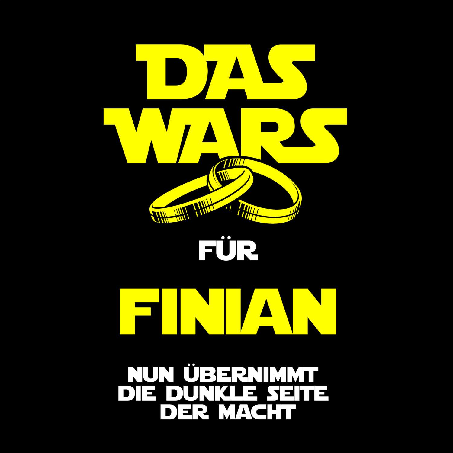 JGA T-Shirt »Das Wars« für den Namen »Finian«