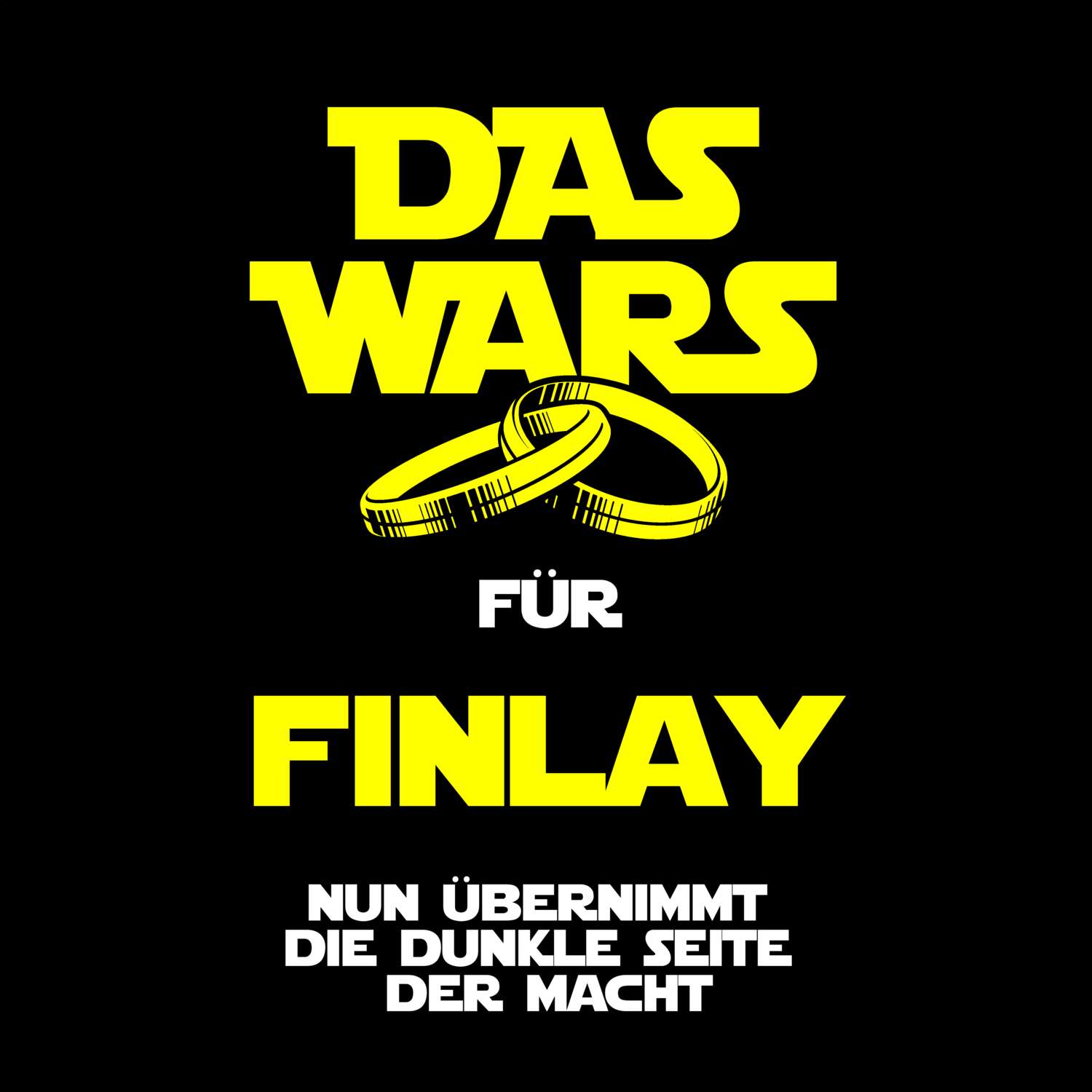 JGA T-Shirt »Das Wars« für den Namen »Finlay«