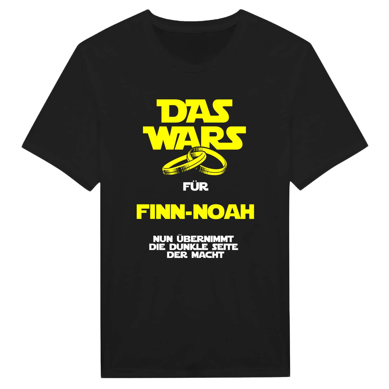 JGA T-Shirt »Das Wars« für den Namen »Finn-Noah«