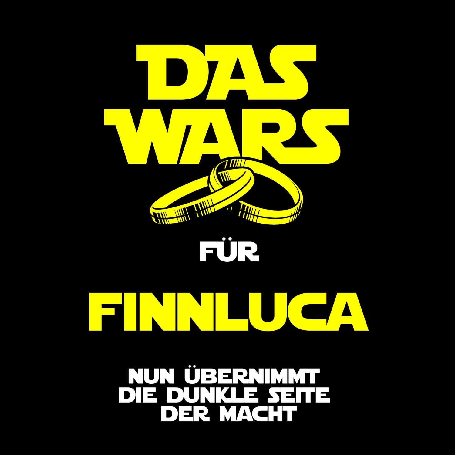 JGA T-Shirt »Das Wars« für den Namen »Finnluca«