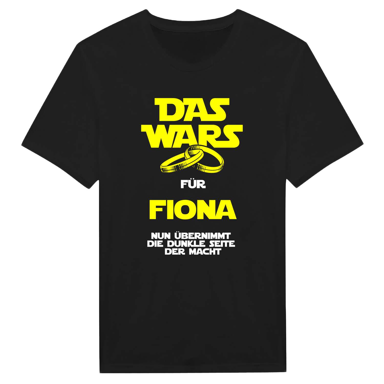 JGA T-Shirt »Das Wars« für den Namen »Fiona«