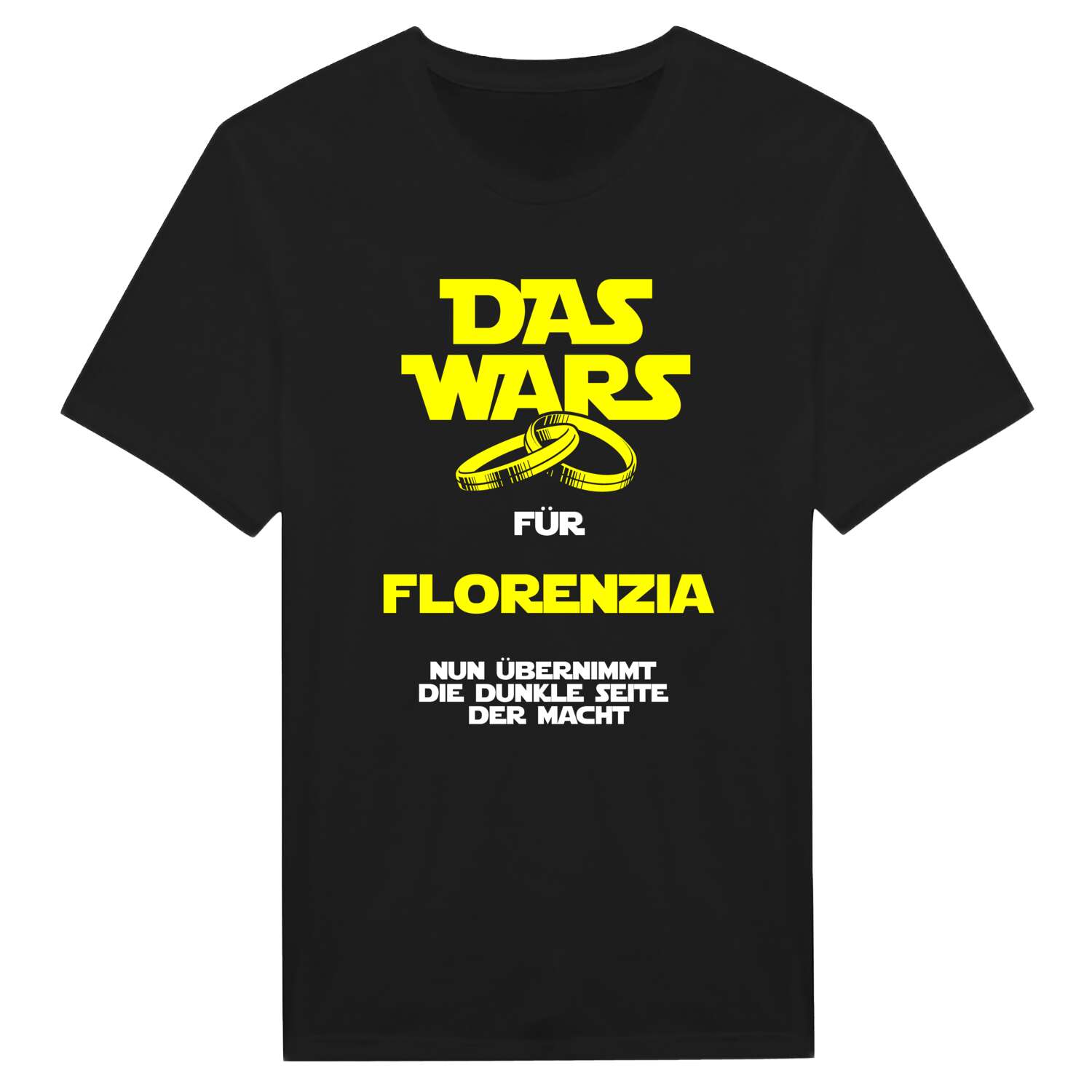 JGA T-Shirt »Das Wars« für den Namen »Florenzia«