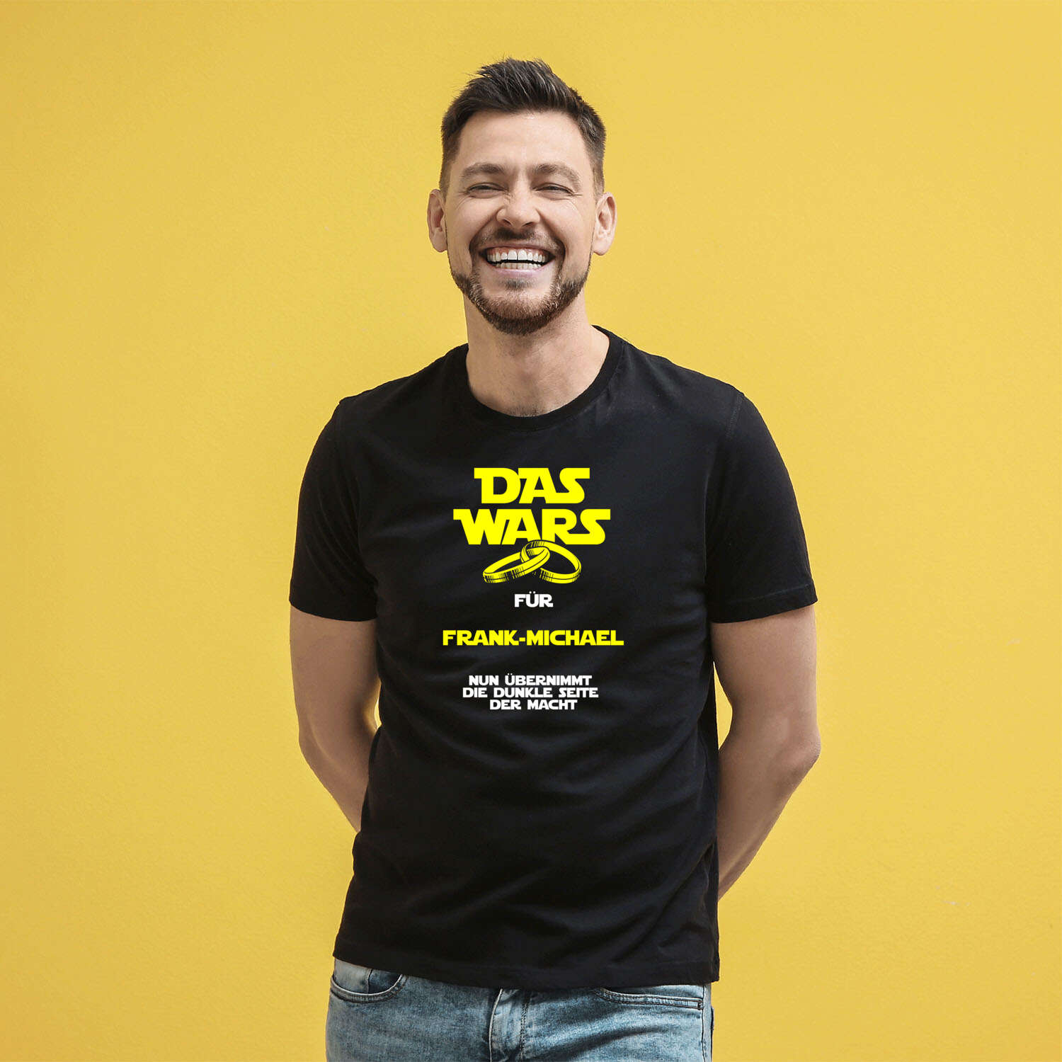 JGA T-Shirt »Das Wars« für den Namen »Frank-Michael«