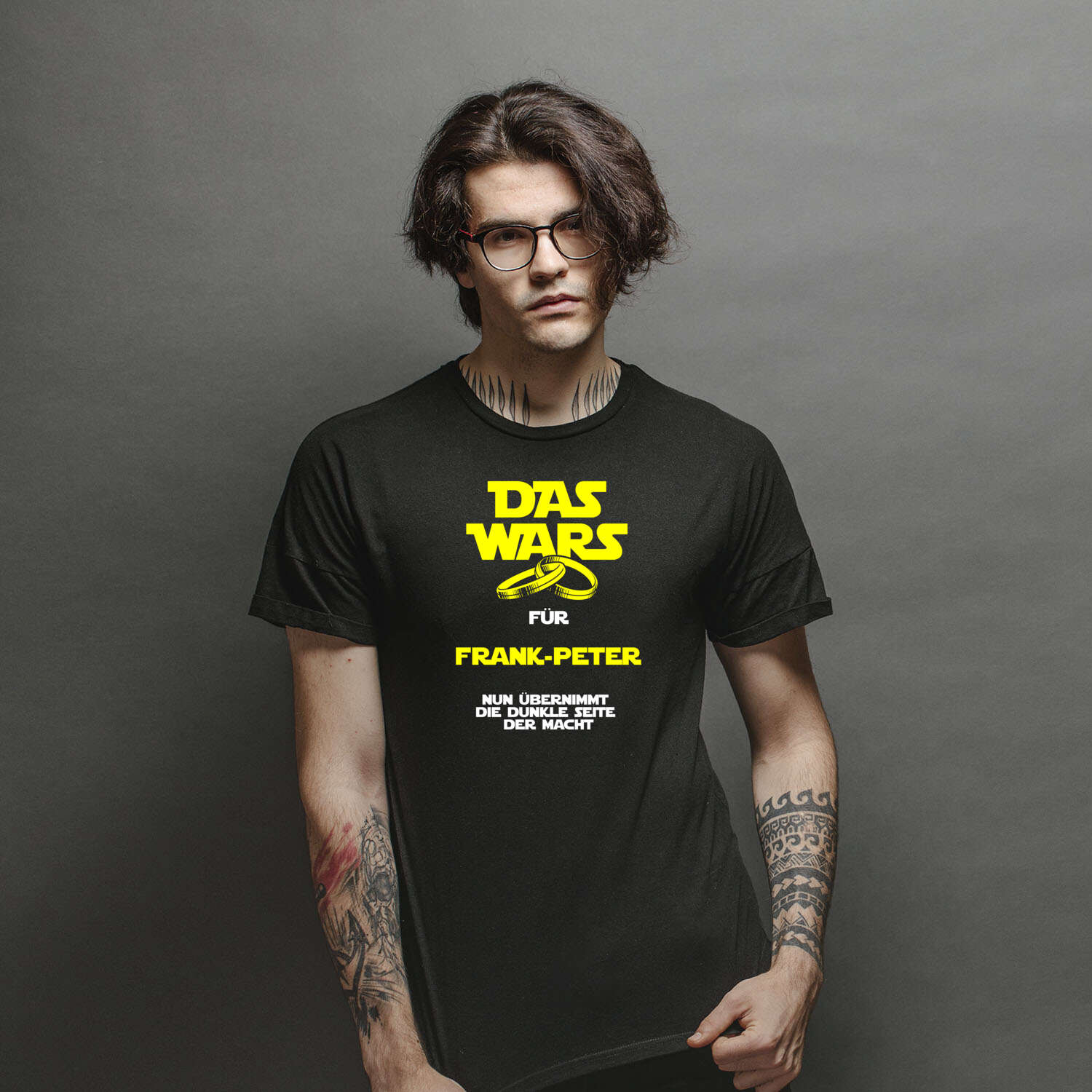 JGA T-Shirt »Das Wars« für den Namen »Frank-Peter«