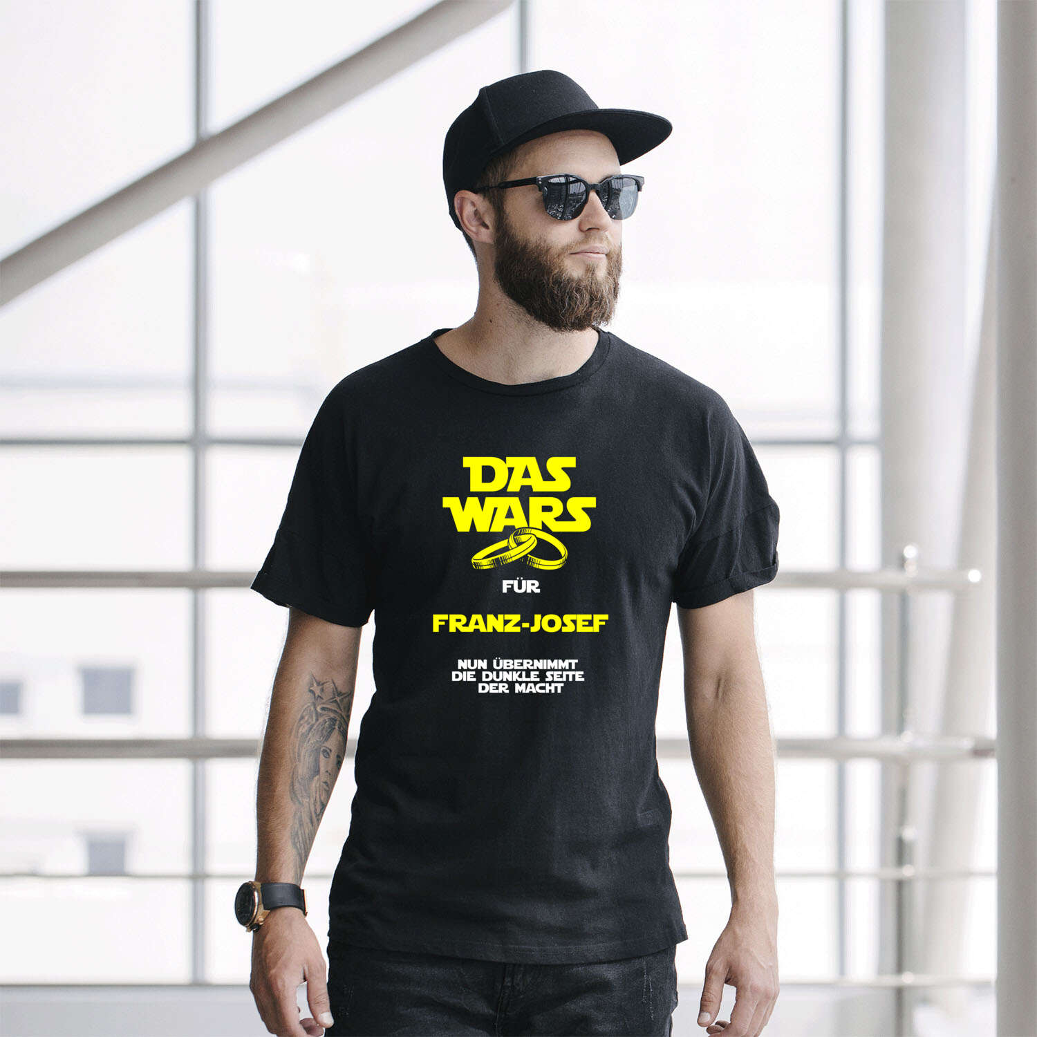 JGA T-Shirt »Das Wars« für den Namen »Franz-Josef«