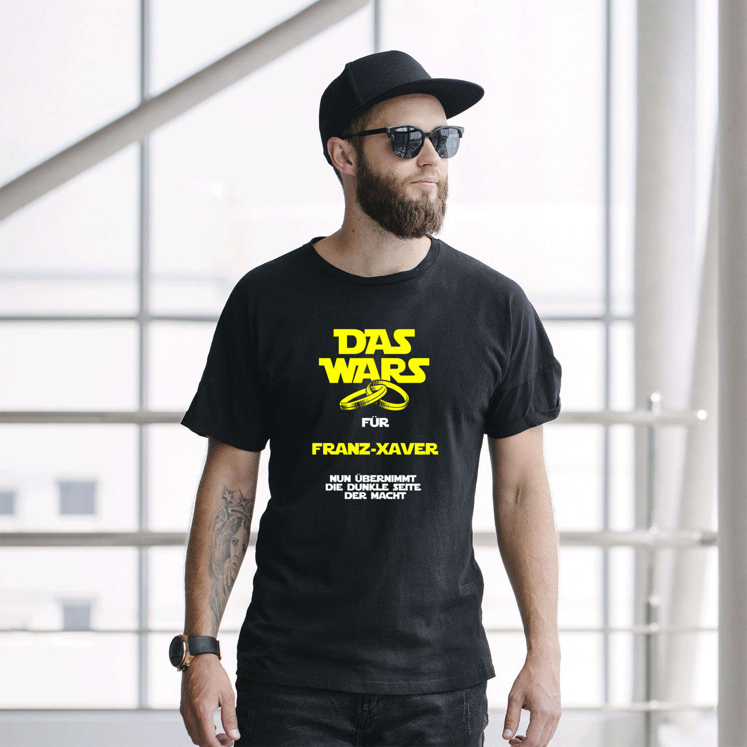 JGA T-Shirt »Das Wars« für den Namen »Franz-Xaver«