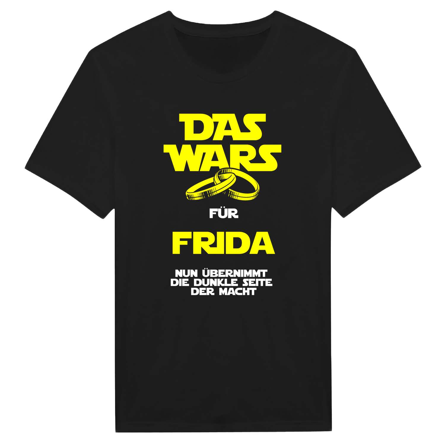 JGA T-Shirt »Das Wars« für den Namen »Frida«