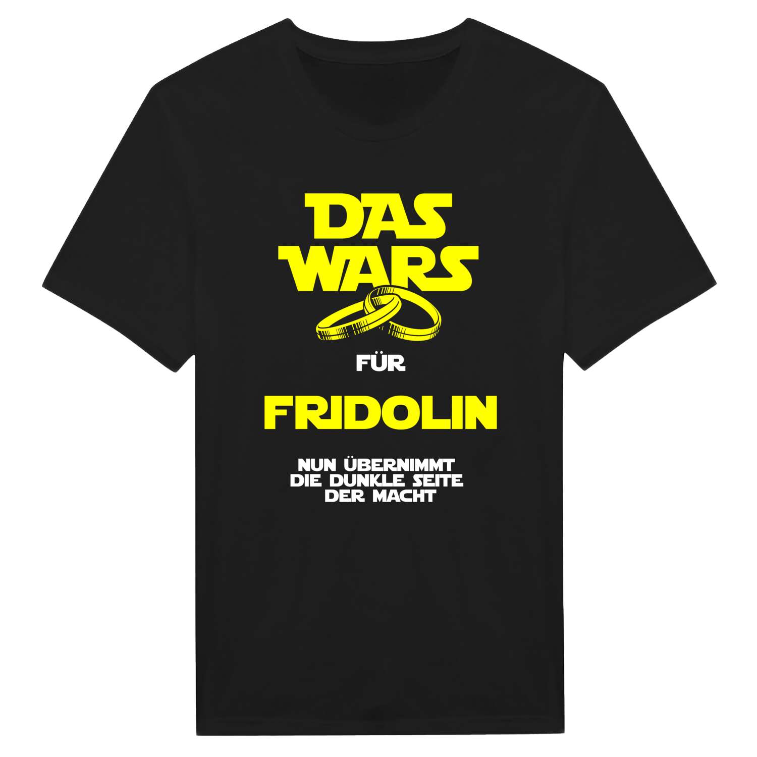 JGA T-Shirt »Das Wars« für den Namen »Fridolin«