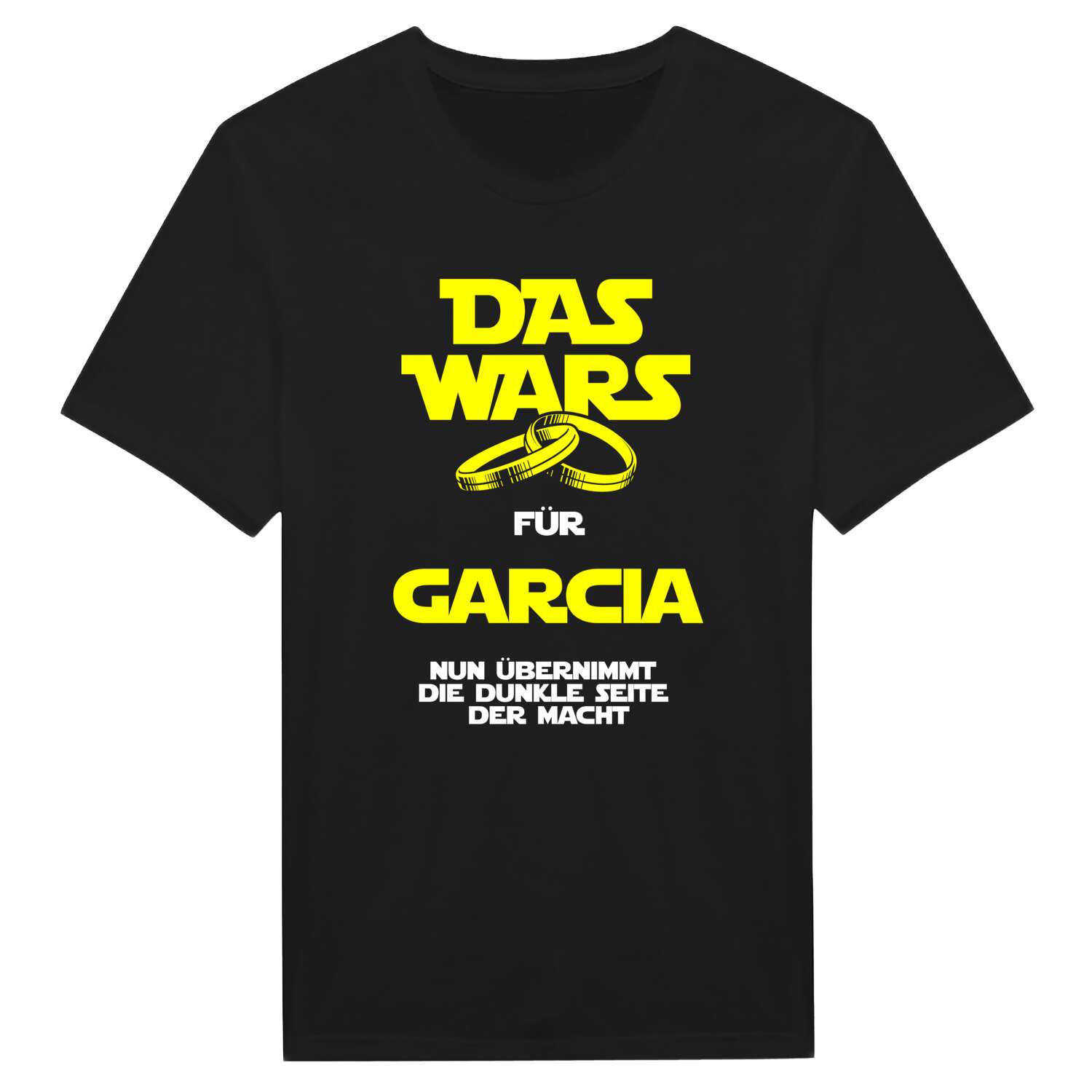 JGA T-Shirt »Das Wars« für den Namen »Garcia«
