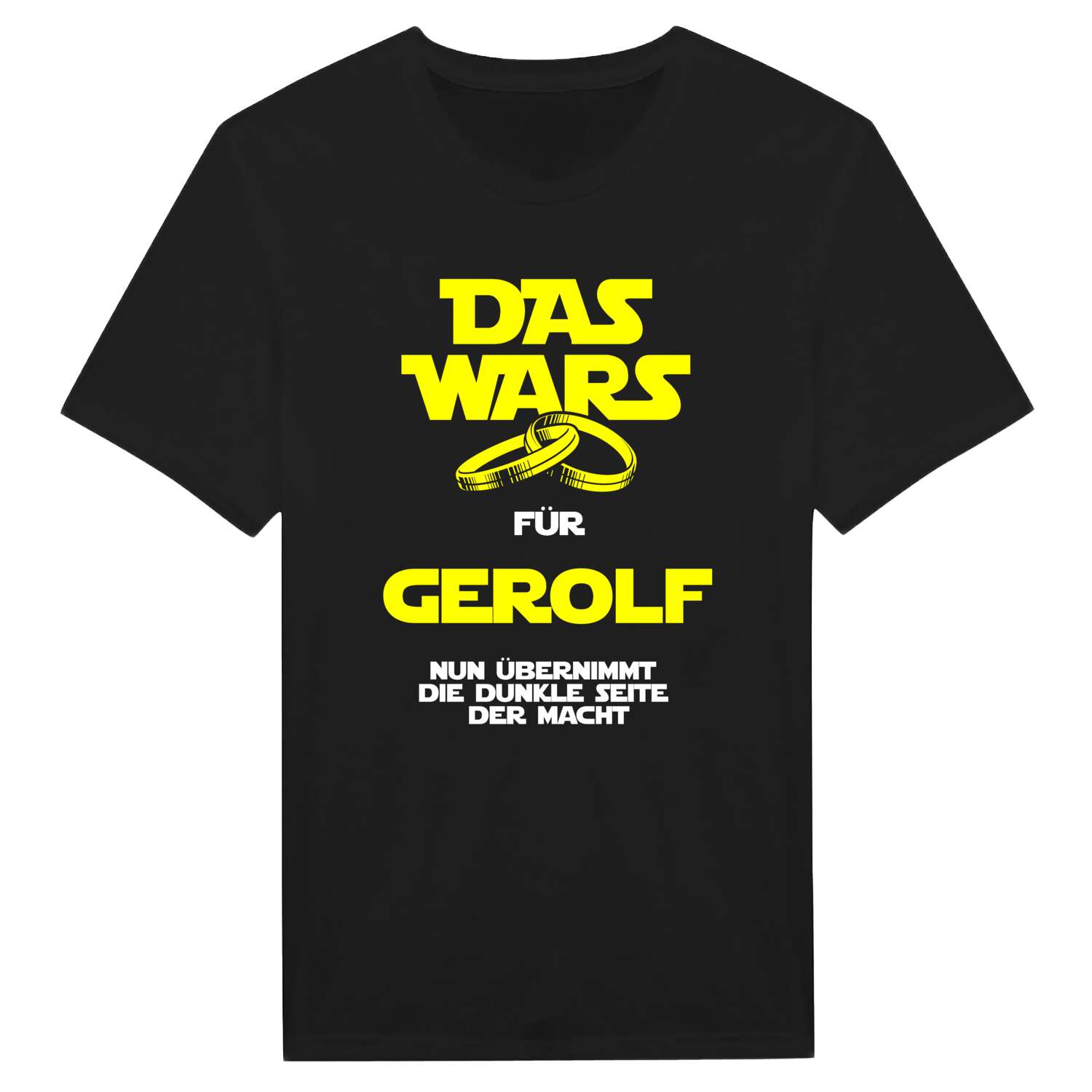 JGA T-Shirt »Das Wars« für den Namen »Gerolf«