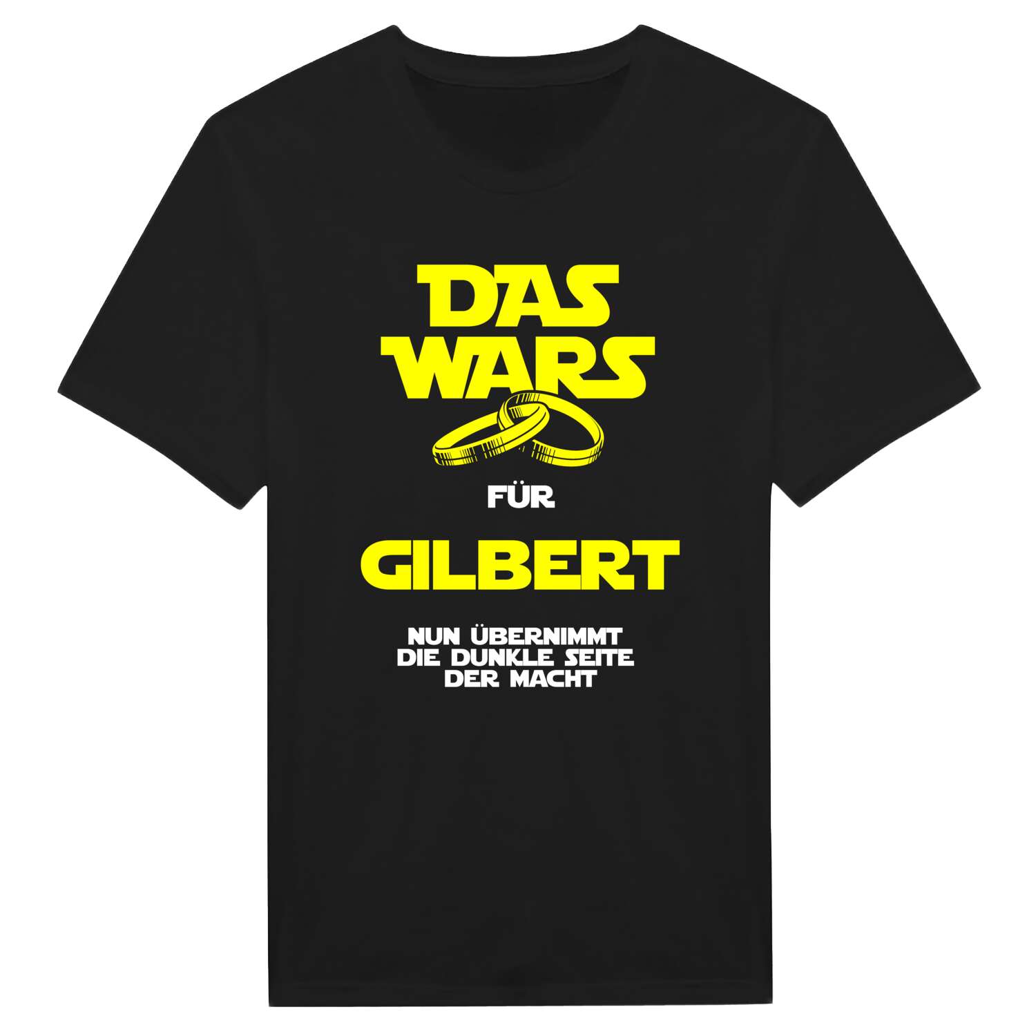 JGA T-Shirt »Das Wars« für den Namen »Gilbert«