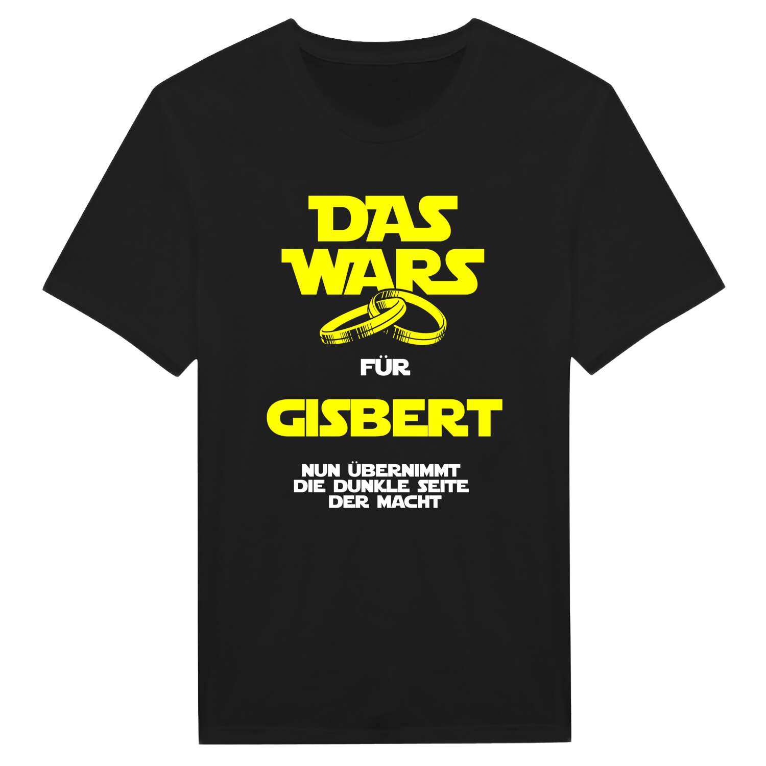JGA T-Shirt »Das Wars« für den Namen »Gisbert«