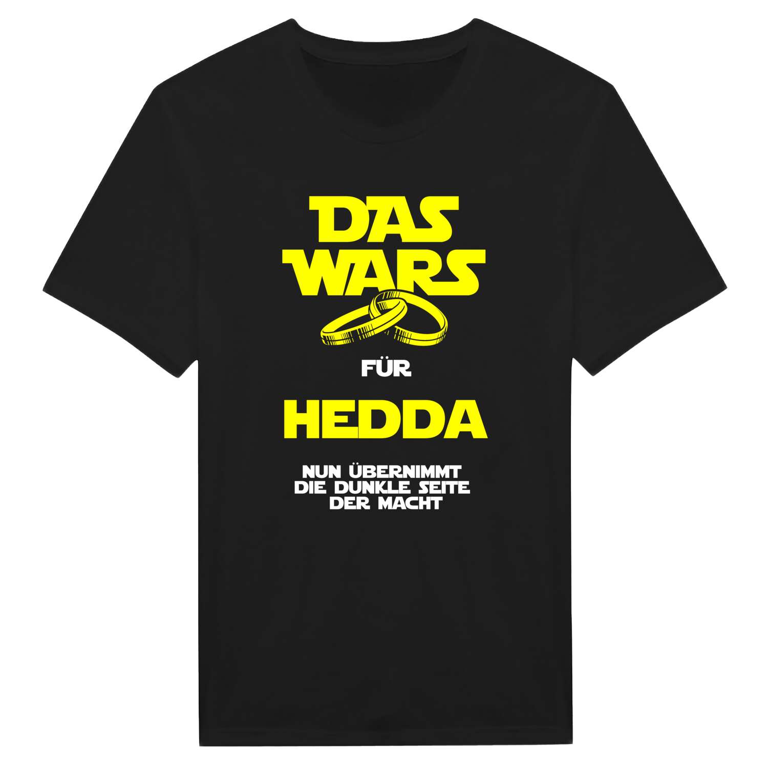 JGA T-Shirt »Das Wars« für den Namen »Hedda«