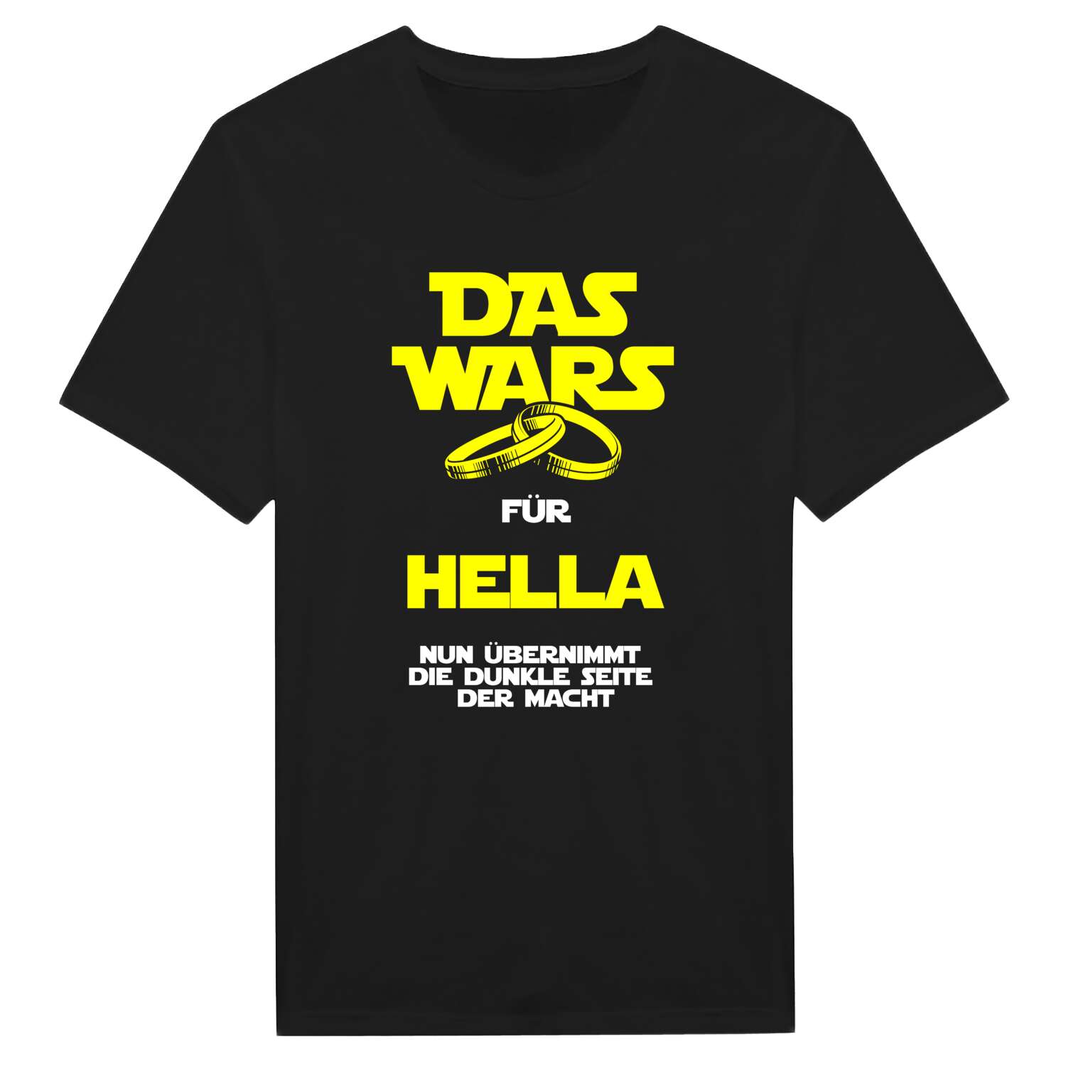 JGA T-Shirt »Das Wars« für den Namen »Hella«