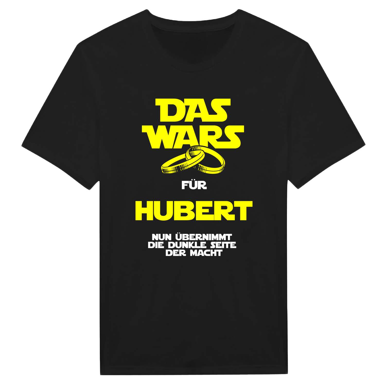 JGA T-Shirt »Das Wars« für den Namen »Hubert«