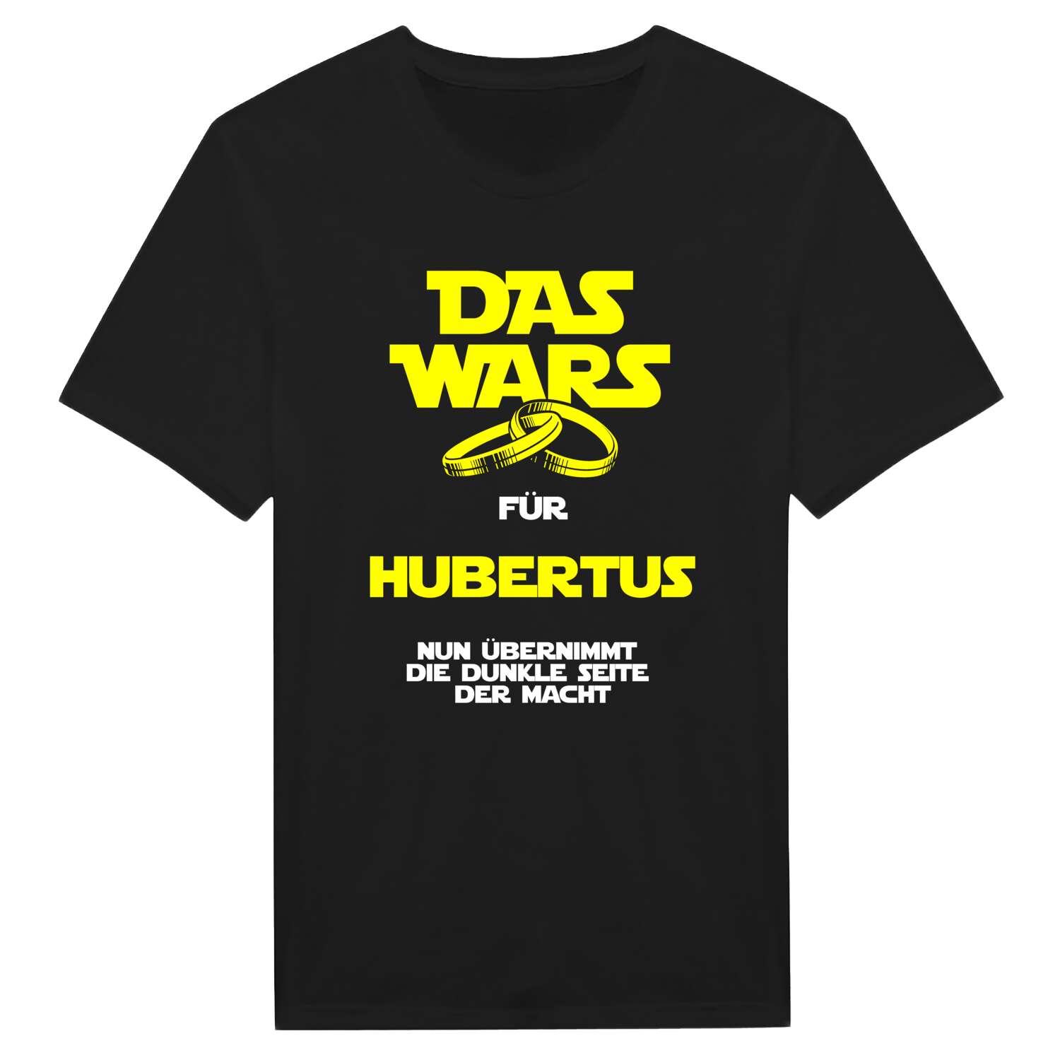 JGA T-Shirt »Das Wars« für den Namen »Hubertus«