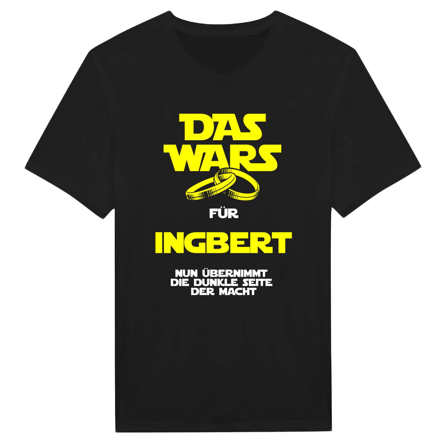 JGA T-Shirt »Das Wars« für den Namen »Ingbert«