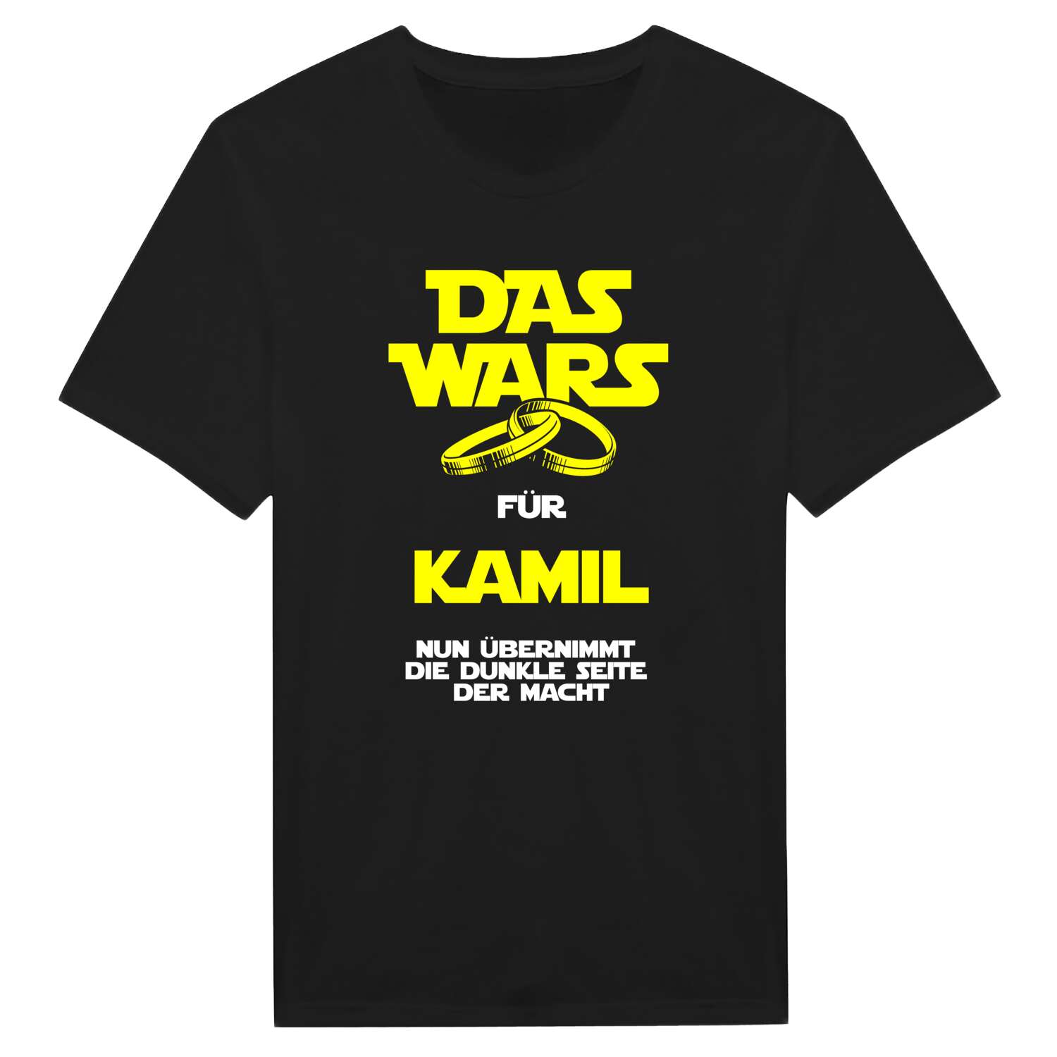 JGA T-Shirt »Das Wars« für den Namen »Kamil«